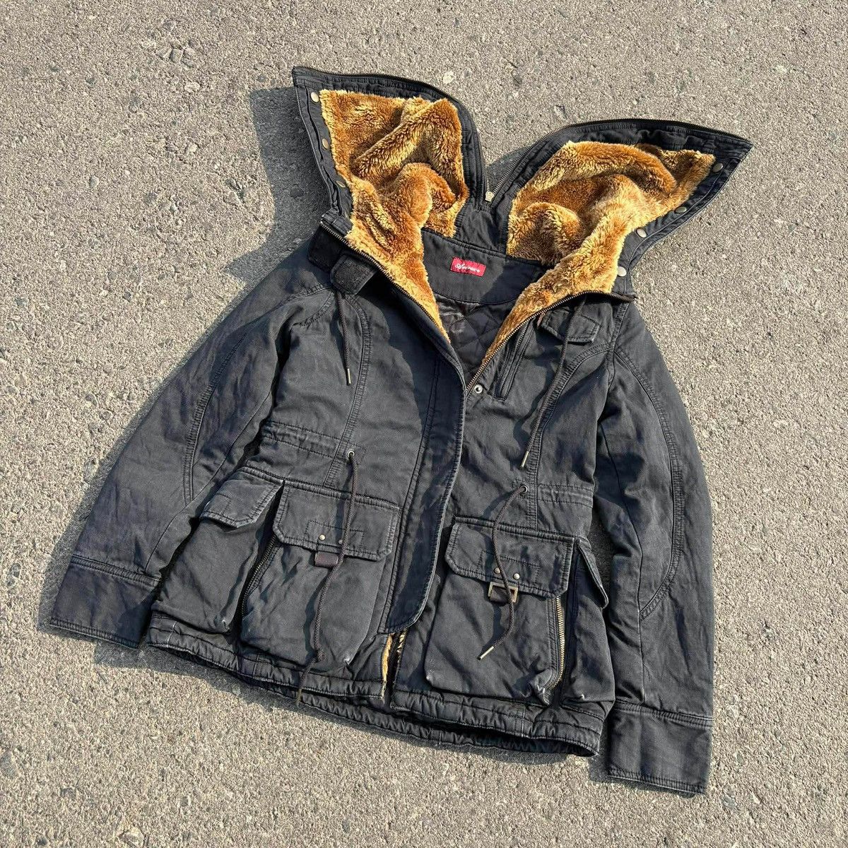 Avirex ❌SOLD❌AVIREX SURVIVAL BONDAGE FUR HOODIE JACKET Size S / US 4 / IT 40 - 6 Thumbnail