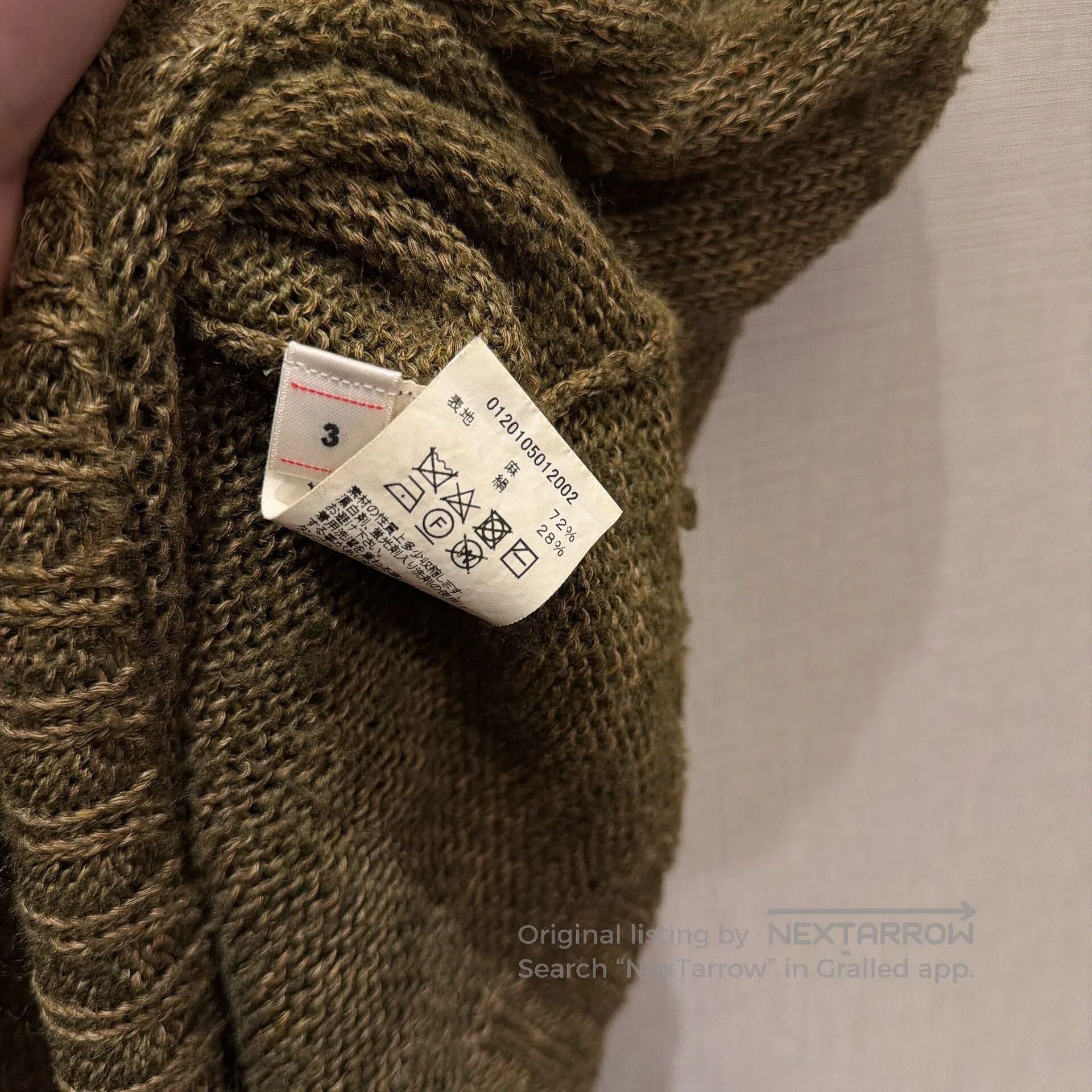 Visvim VISVIM REGIMENT CREW Knit Sweater. Size US L / EU 52-54 / 3 - 4 Thumbnail