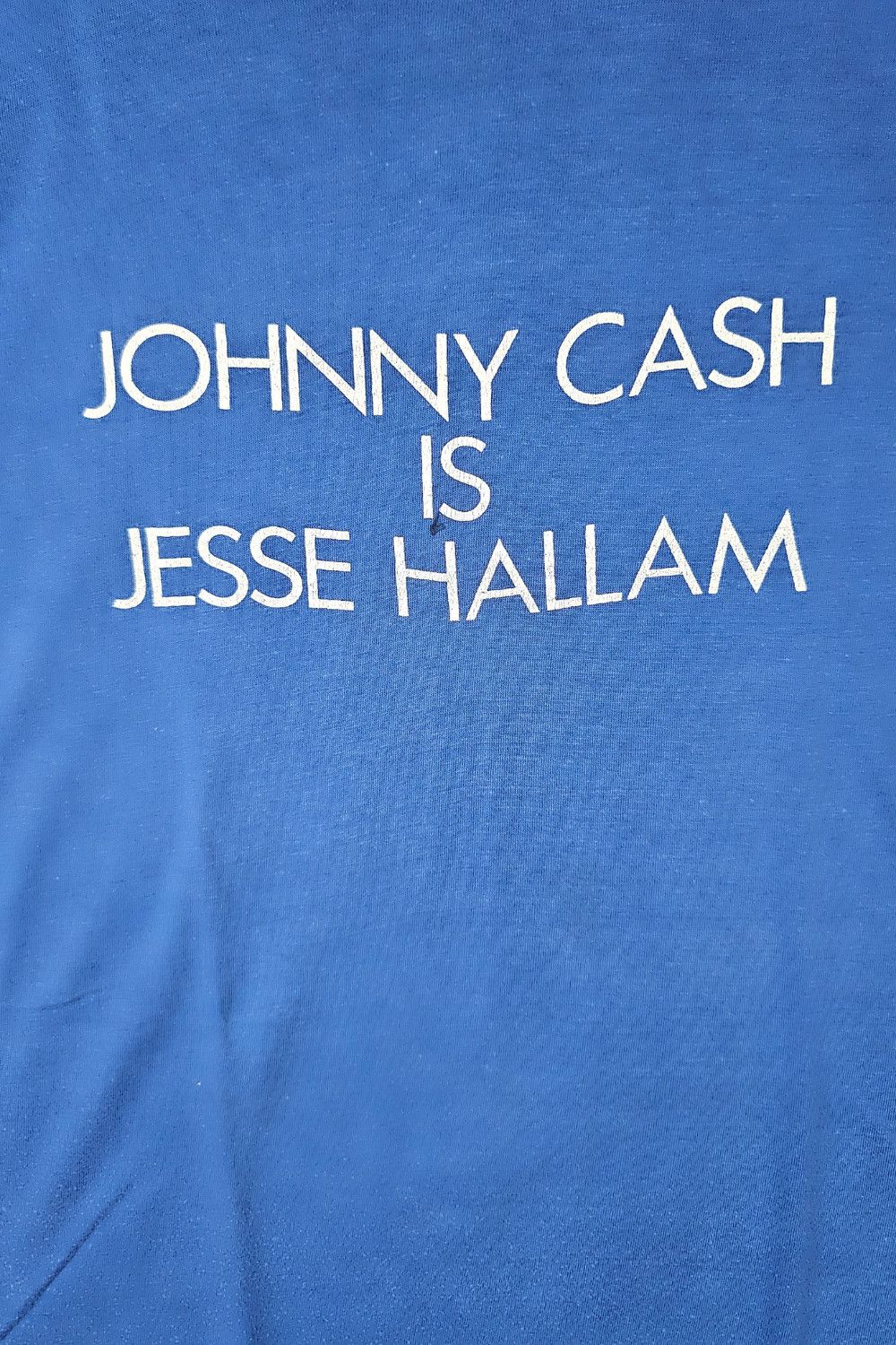 Vintage 1981 Johnny Cash “Jesse Hallam” Tee - Super Screen Stars Size US L / EU 52-54 / 3 - 4 Thumbnail