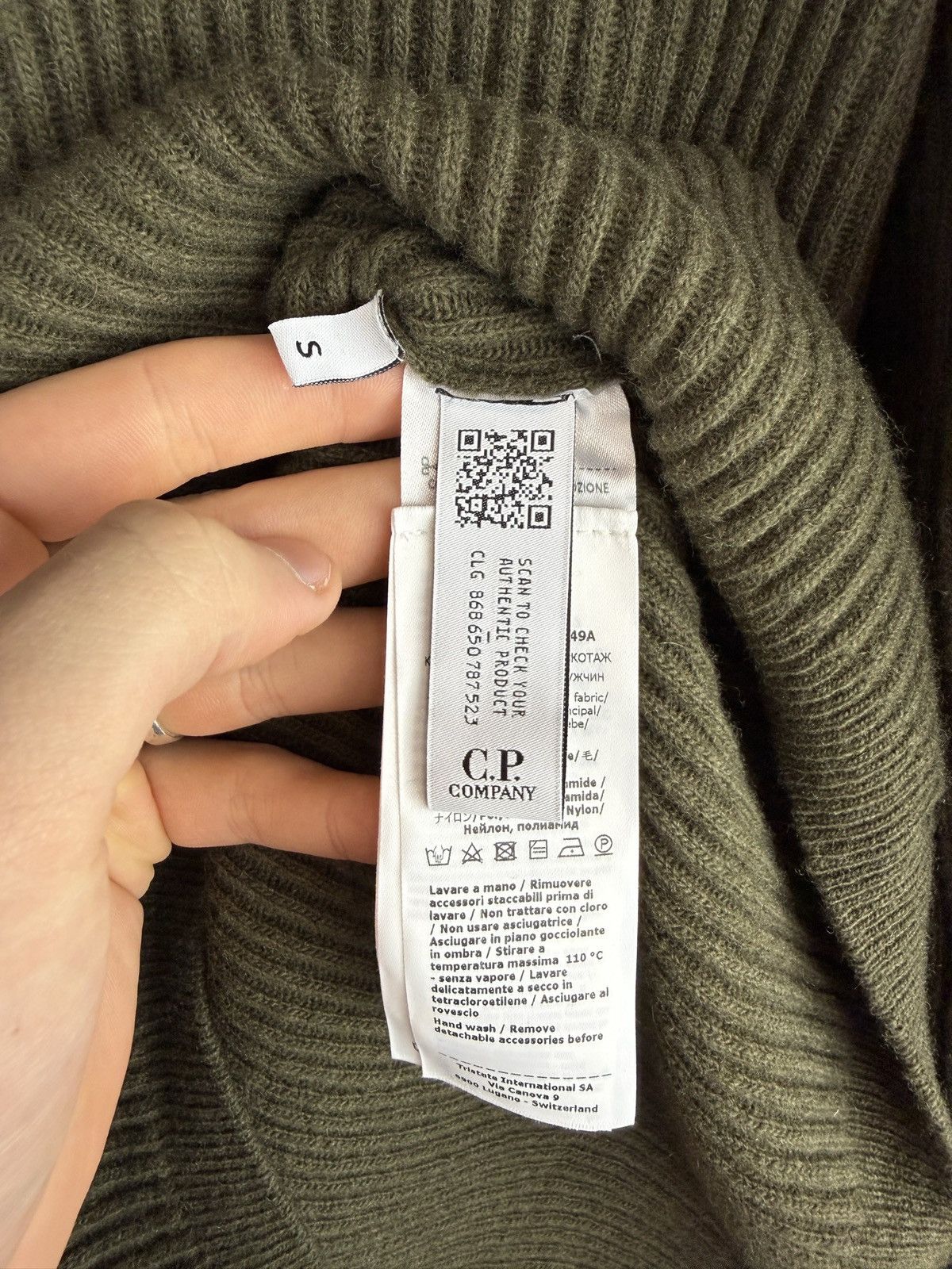 C.P. Company Green C.P. Company turtleneck sweater (brand new with tags) Size US S / EU 44-46 / 1 - 8 Thumbnail