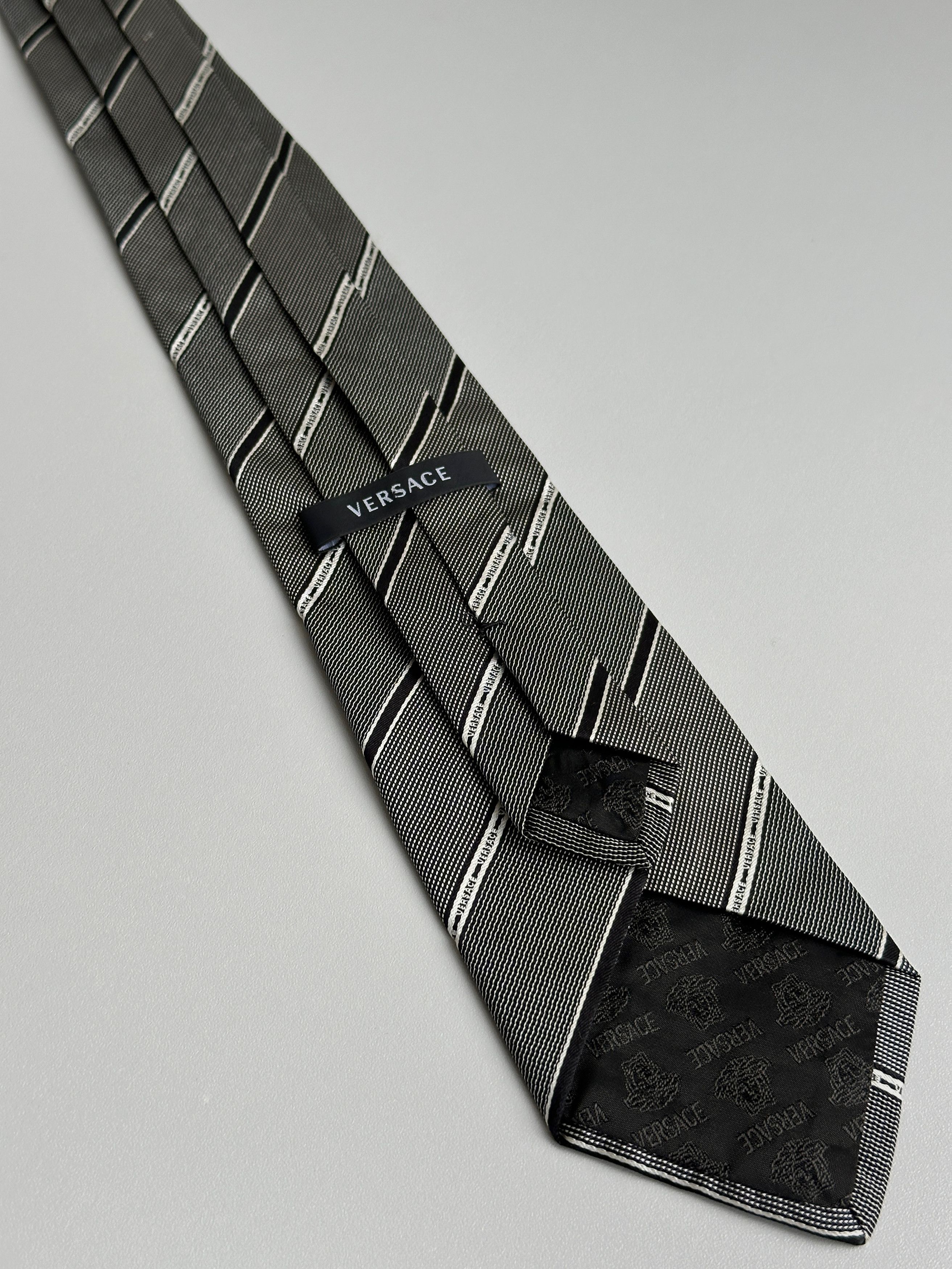 Versace Versace Silk Tie Size ONE SIZE - 3 Thumbnail