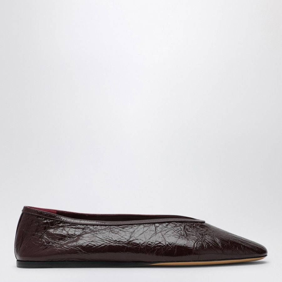 Le Monde Beryl o1d2blof0824 Luna Leather Slipper in Burgundy Size US 6.5 / IT 36.5 - 1 Thumbnail