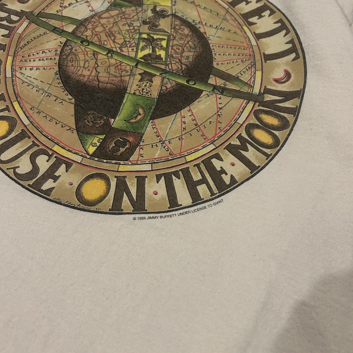 Band Tees × Vintage Crazy Vintage 90s Jimmy Buffet Beach House on the Moon Tee Size US L / EU 52-54 / 3 - 3 Thumbnail