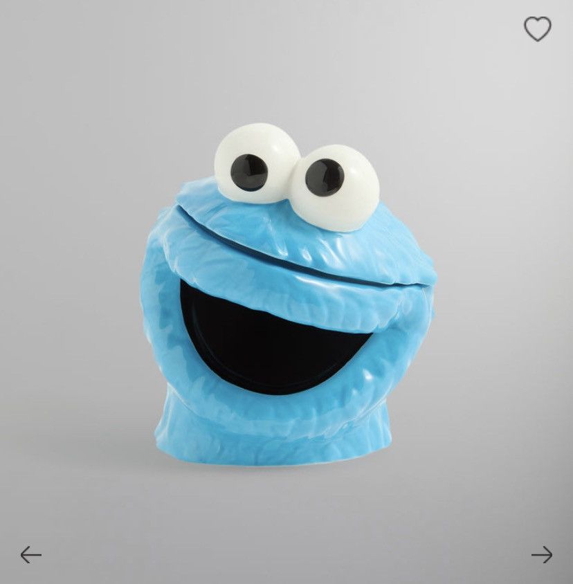 Kith Kith Sesame Street Cookie Monster Cookie Jar Size ONE SIZE - 4 Thumbnail
