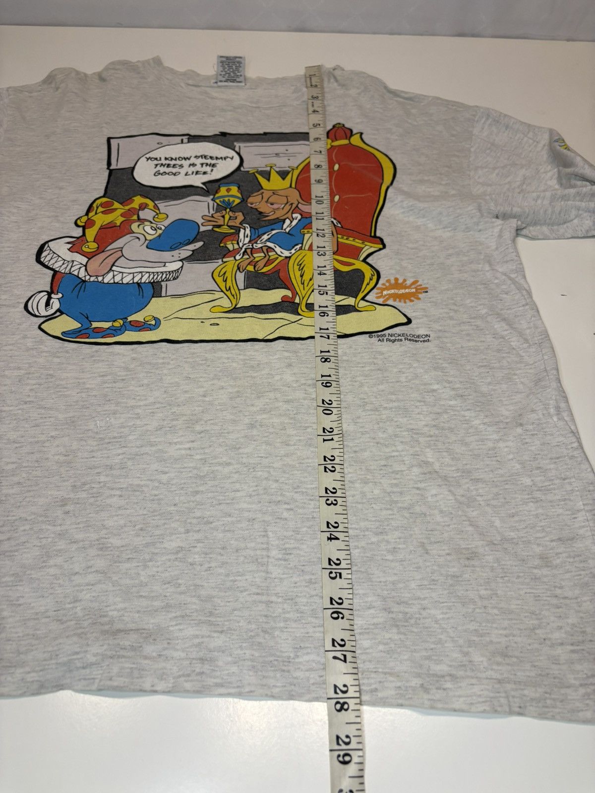 Other Vintage 1995 Nickelodeon Ren And Stimpy Tshirt Long Sleeve L Size US L / EU 52-54 / 3 - 11 Thumbnail