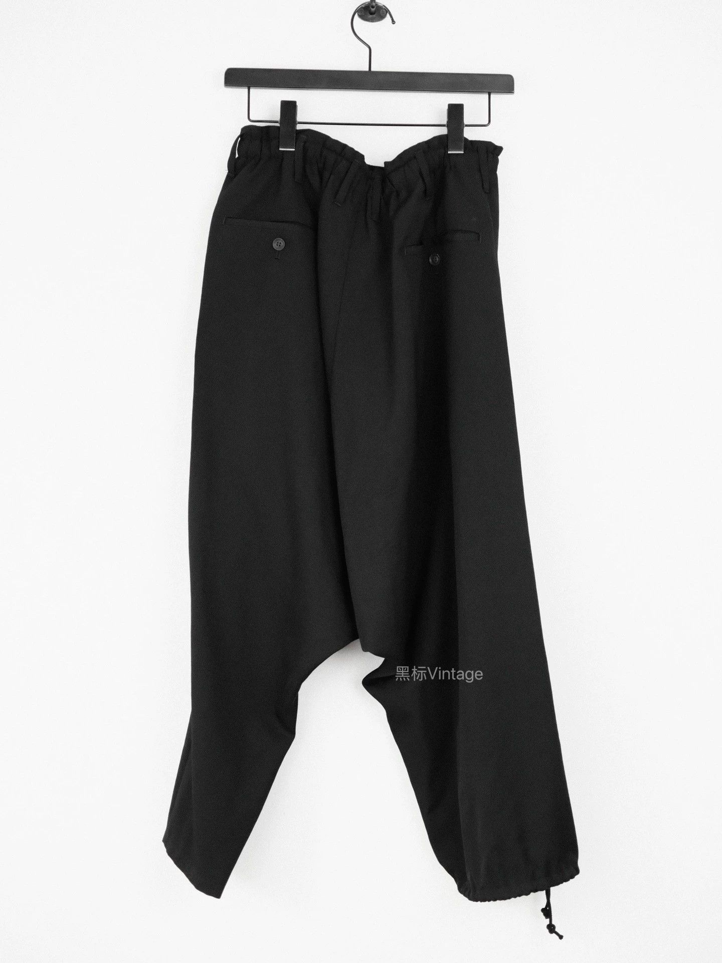 Yohji Yamamoto Yohji Yamamoto 20AW Asym Leather Cord Wide-Leg Pants Size US 30 / EU 46 - 4 Thumbnail