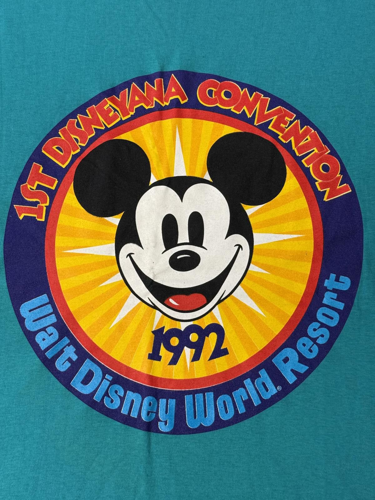 Disney VTG Walt Disney World T-shirt 1st Disneyana Convention 1992 Size US XL / EU 56 / 4 - 3 Thumbnail