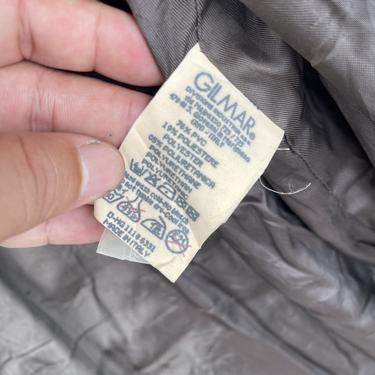 Iceberg × Vintage Vintage 90s Iceberg Jeans Waxed Long Coat Size US M / EU 48-50 / 2 - 12 Thumbnail