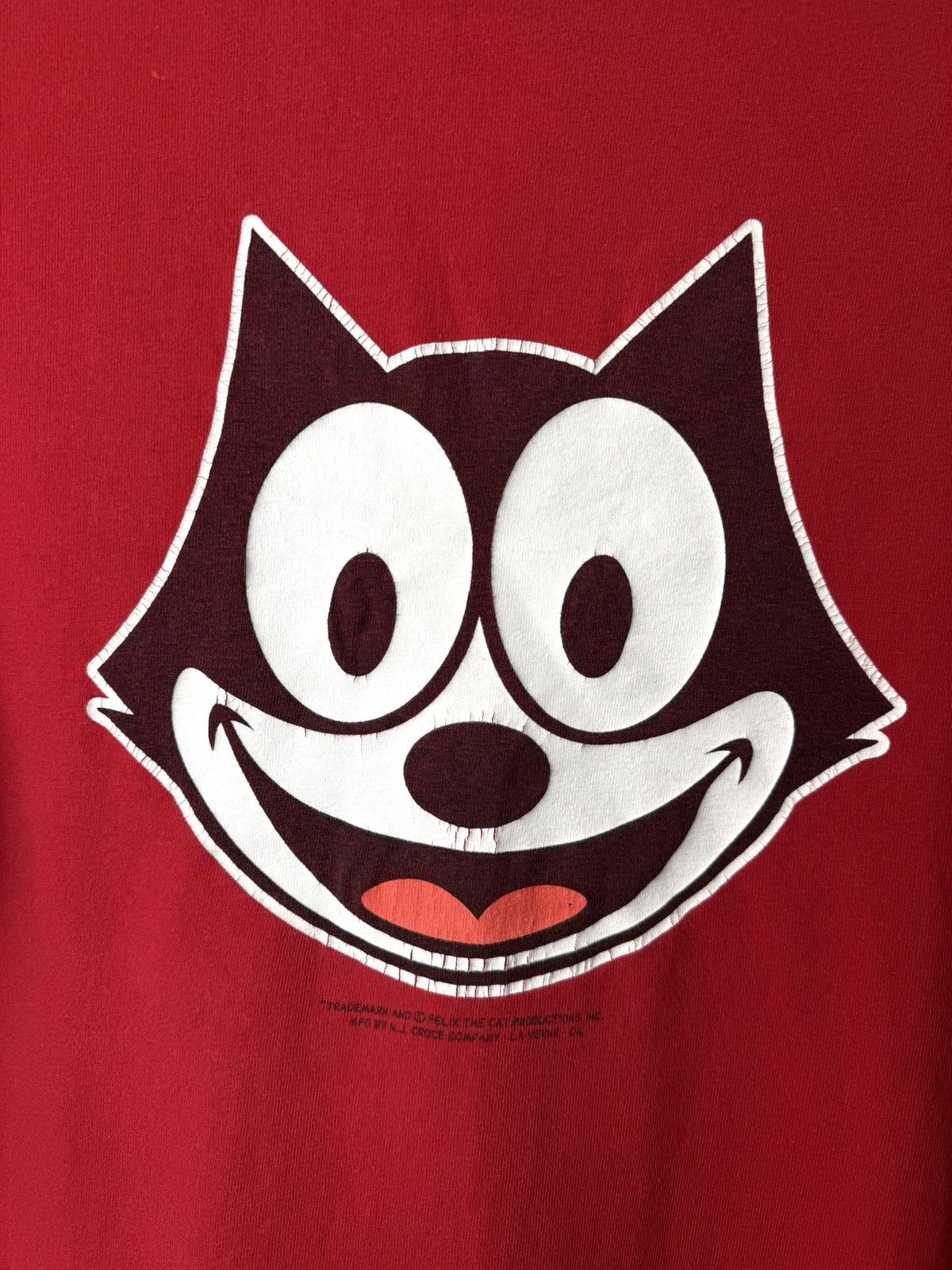 Vintage Rare! Vintage 1990’s Felix The Cat T Shirt Cartoon Movie Size US L / EU 52-54 / 3 - 2 Thumbnail