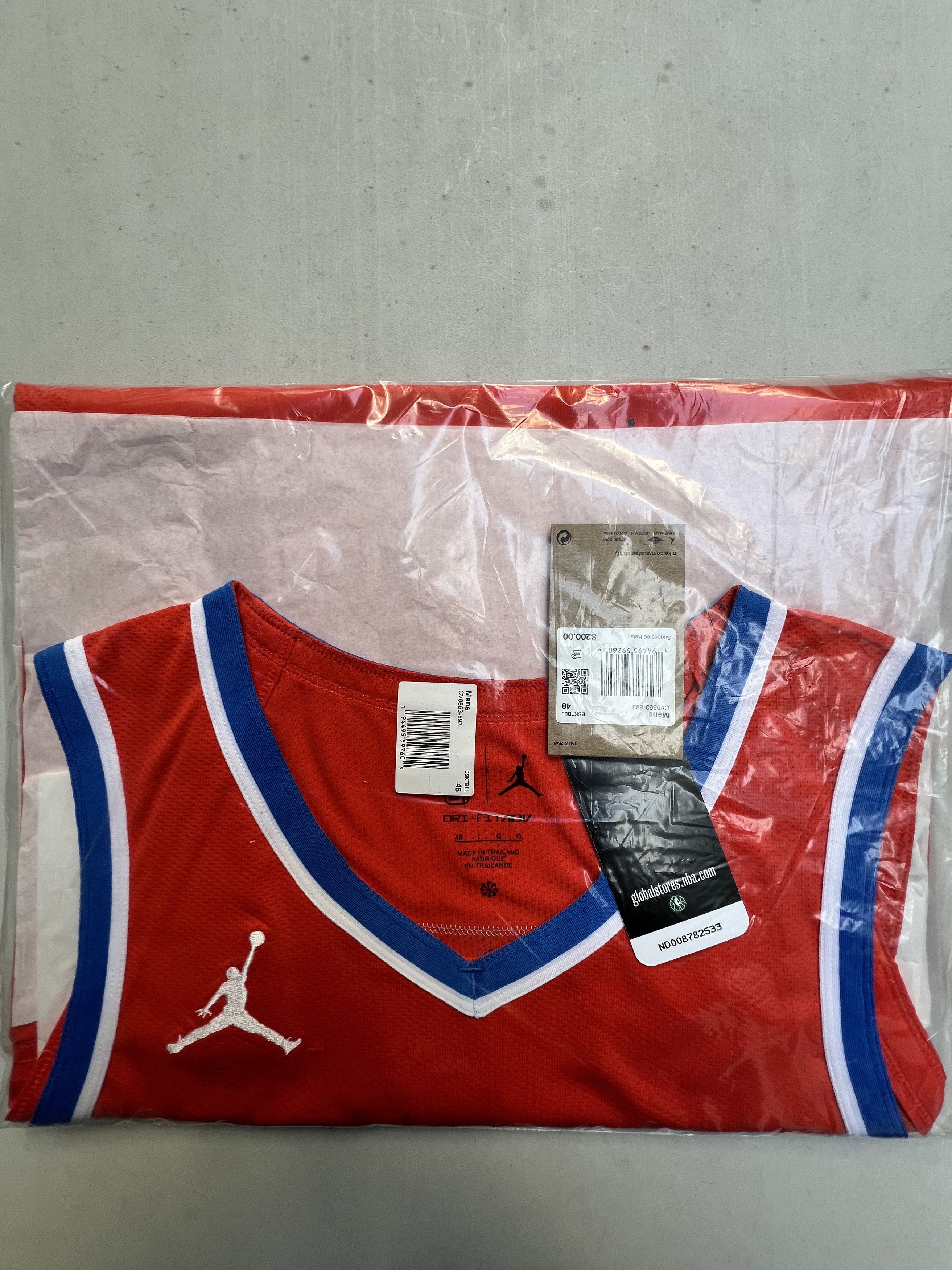 NBA × Nike Chet Holmgren Oklahoma City Thunder Authentic Jersey Size US L / EU 52-54 / 3 - 6 Thumbnail