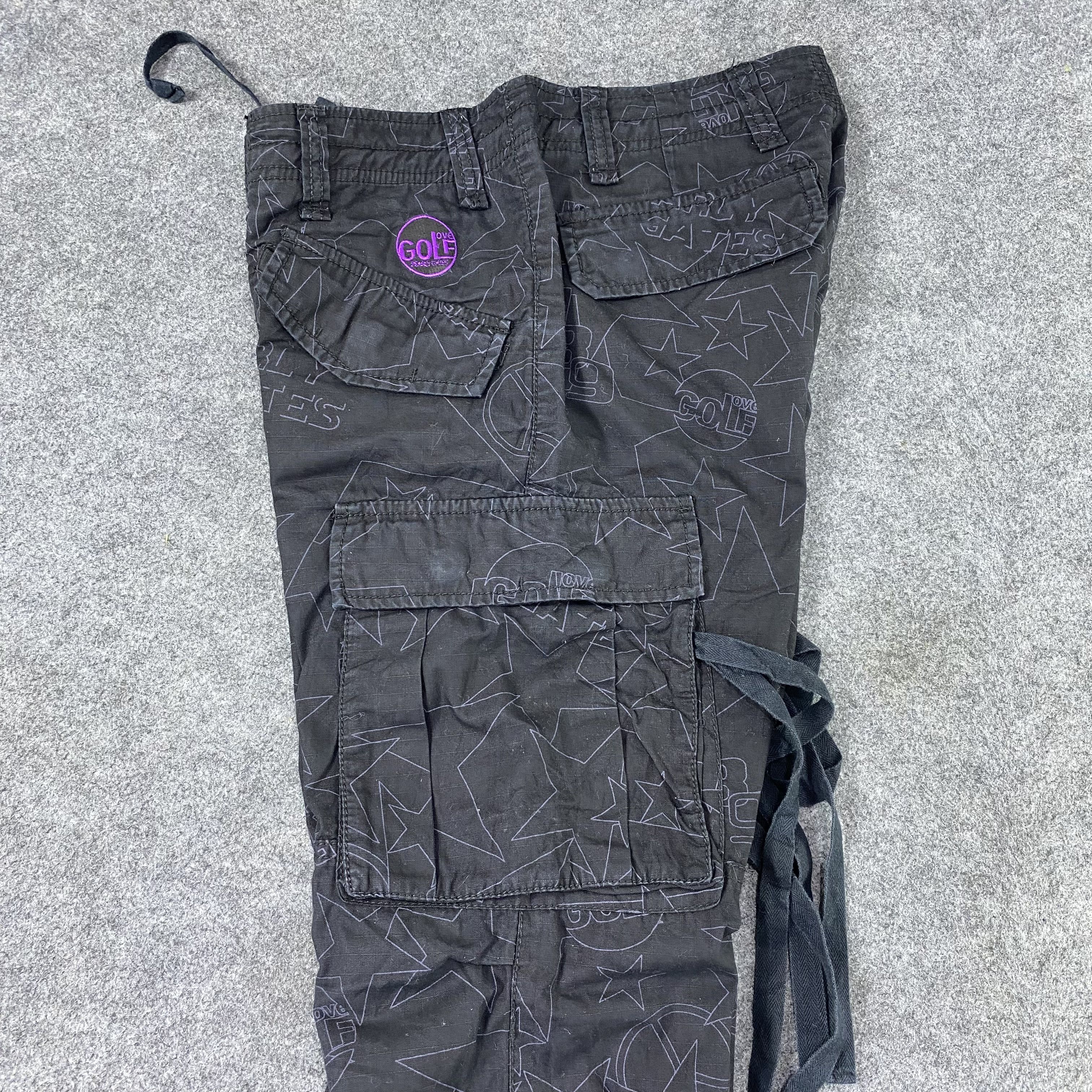 Designer × Japanese Brand Vintage Pearly Gates Full Print Cargo Pants - C015 Size US 30 / EU 46 - 4 Thumbnail