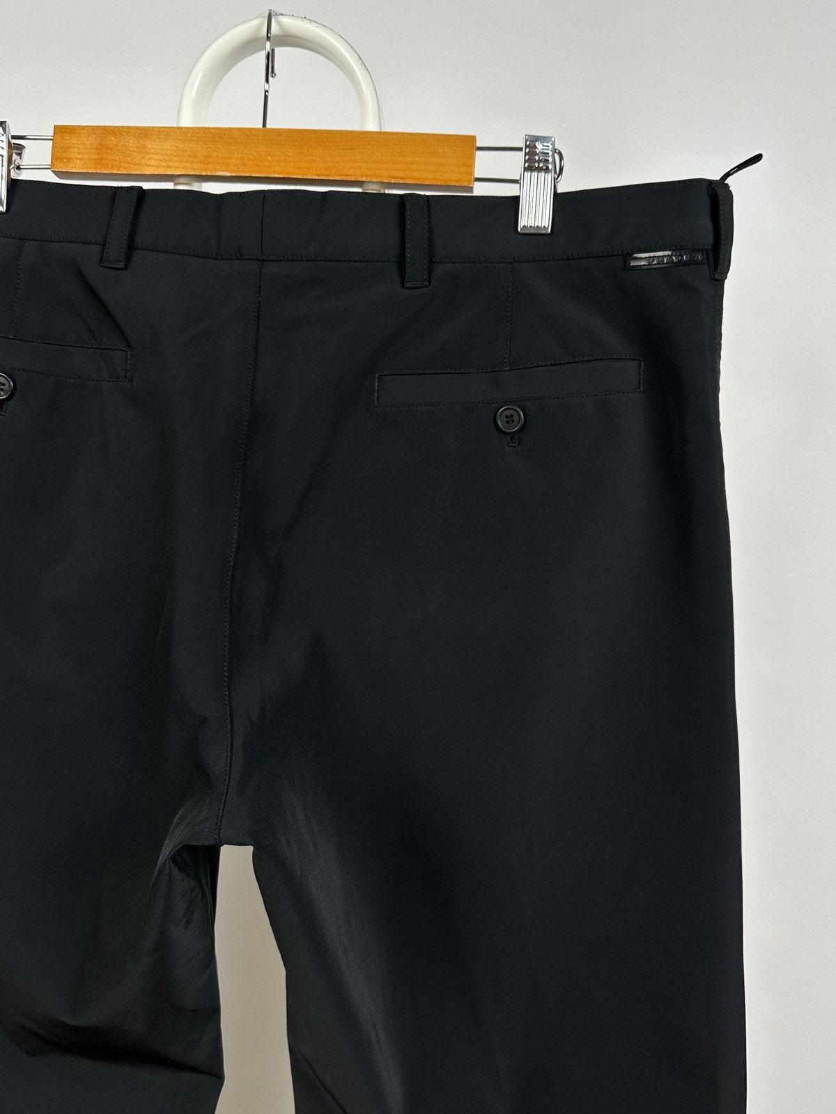 Prada Vintage Prada Black Tab Trousers Pants Size US 36 / EU 52 - 8 Thumbnail