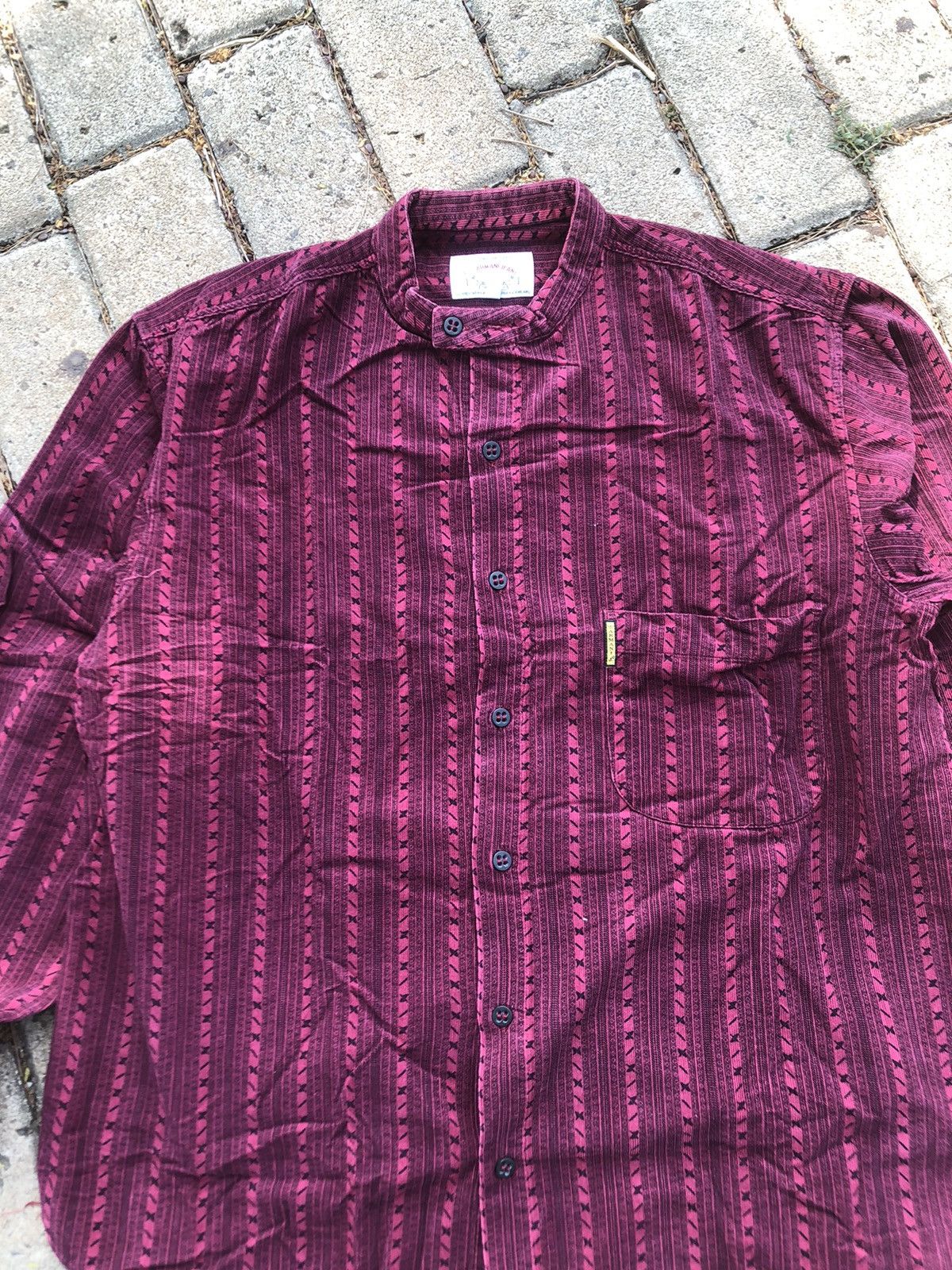 Giorgio Armani × Japanese Brand × Vintage Giorgio armani shirt vintage Size US M / EU 48-50 / 2 - 2 Thumbnail