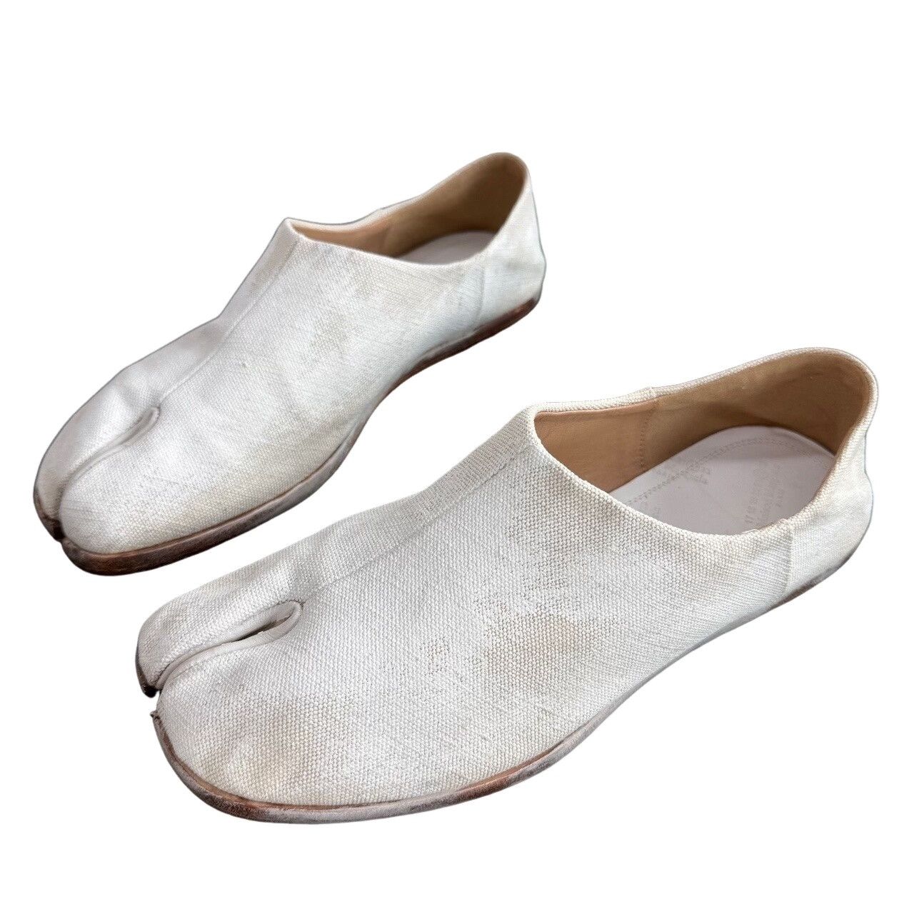 Maison Margiela Maison Margiela Tabi Canvas Mules Size 37 Size US 7 / IT 37 - 1 Thumbnail
