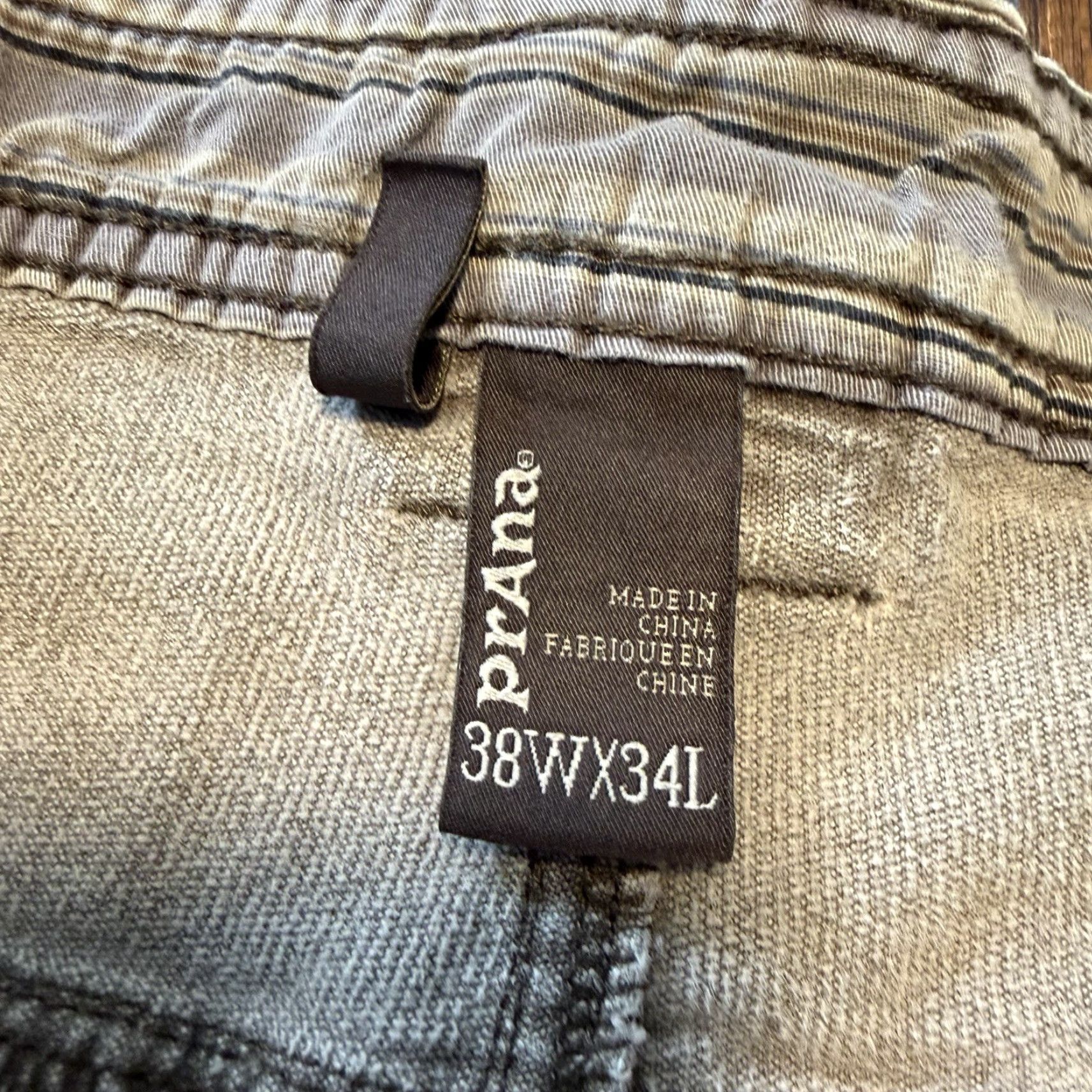 Prana Prana Jeans Mens 38x34 Slim Fit Brown Corduroy Stretch 5-Pocket Pant Casual Jeans Size US 38 / EU 54 - 7 Thumbnail