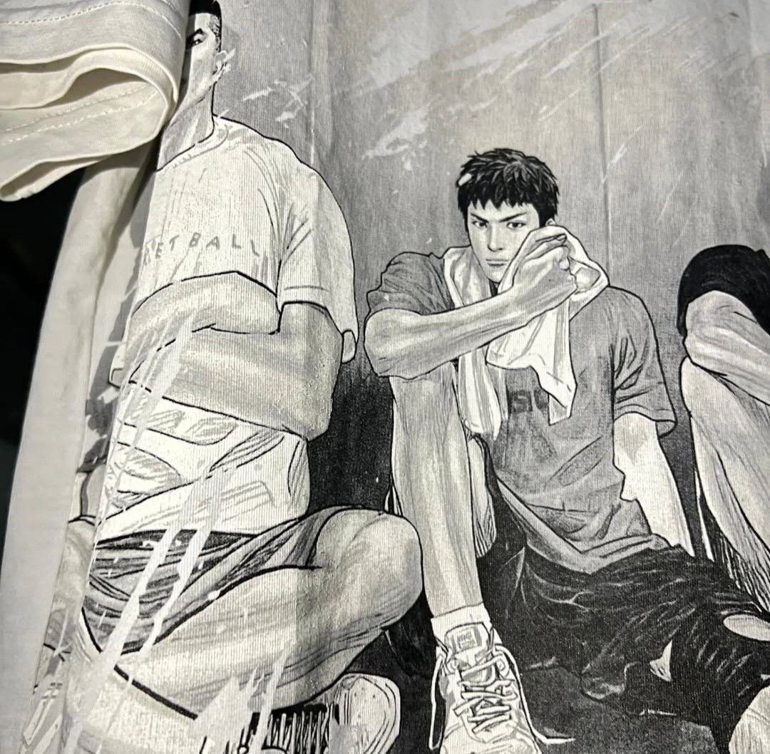 Anime SLAMDUNK VINTAGE Shirt Size US XL / EU 56 / 4 - 3 Thumbnail