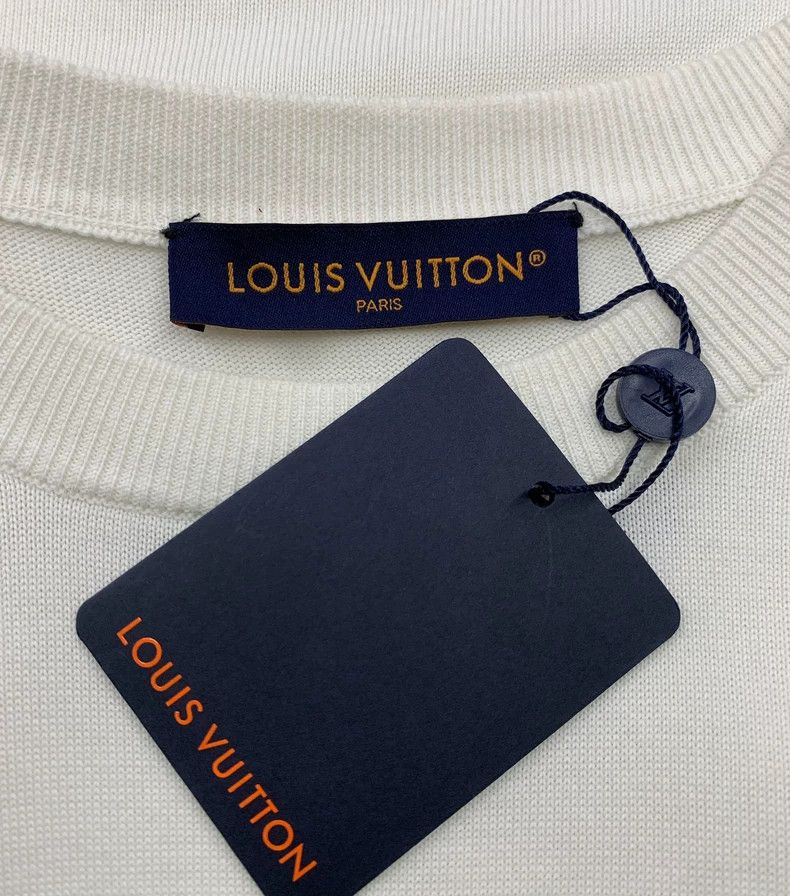 Louis Vuitton Louis Vuitton Baseball fire jacquard round neck short sleev Size US S / EU 44-46 / 1 - 5 Thumbnail