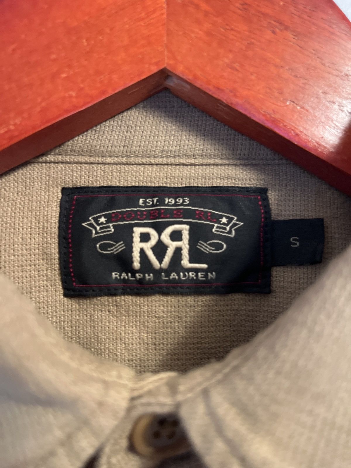 RRL Ralph Lauren RRL Army Shirt - Short Sleeves - Cotton Size US S / EU 44-46 / 1 - 2 Thumbnail