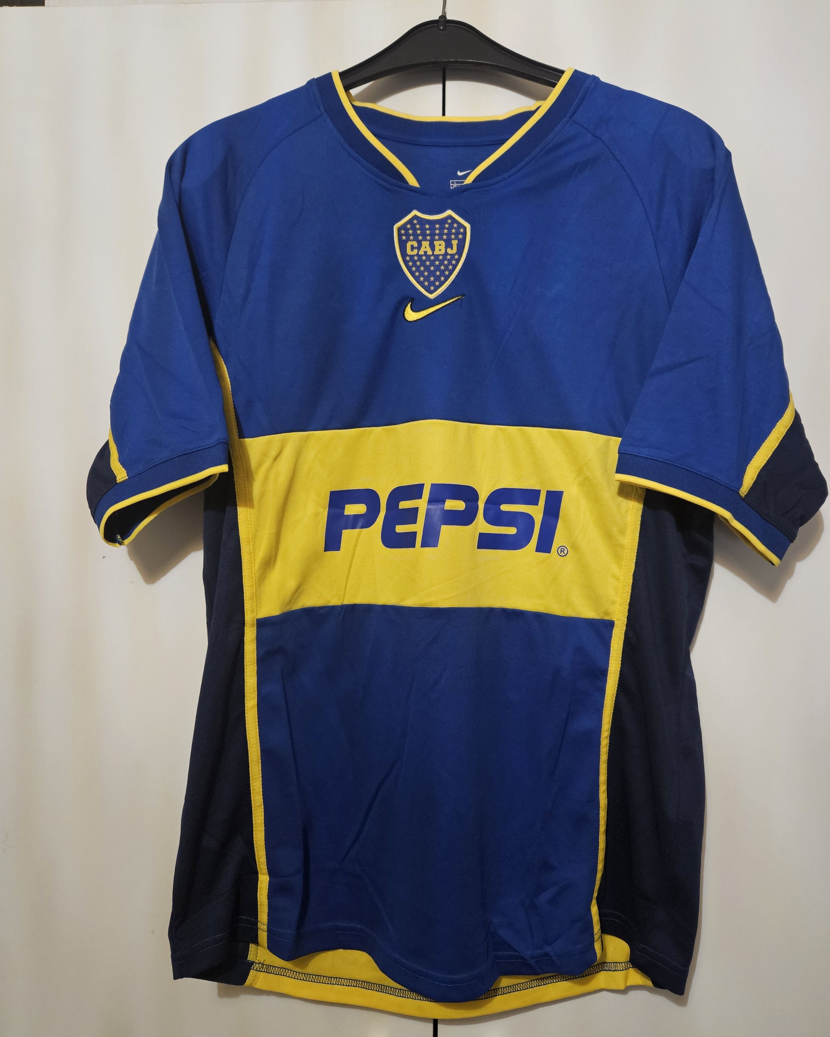Other Tevez 9 Boca Juniors 2002/2003 Vintage Soccer Jersey trikot Size US L / EU 52-54 / 3 - 2 Thumbnail