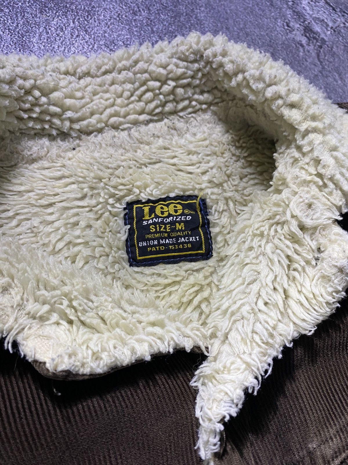 Lee × Vintage Vintage Lee Sanforized Brown Corduroy Sherpa Lining Jacket Size US M / EU 48-50 / 2 - 5 Thumbnail