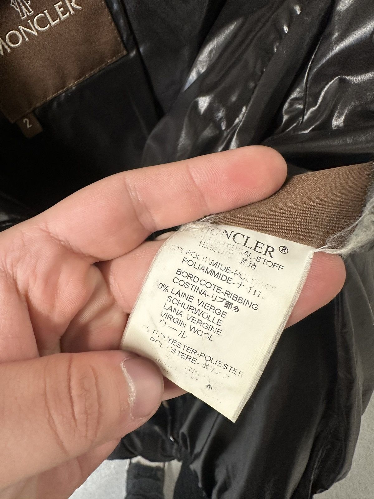Moncler Moncler Sinu Brown Down Puffer Jacket Coat Sz 2 Size US M / EU 48-50 / 2 - 6 Thumbnail