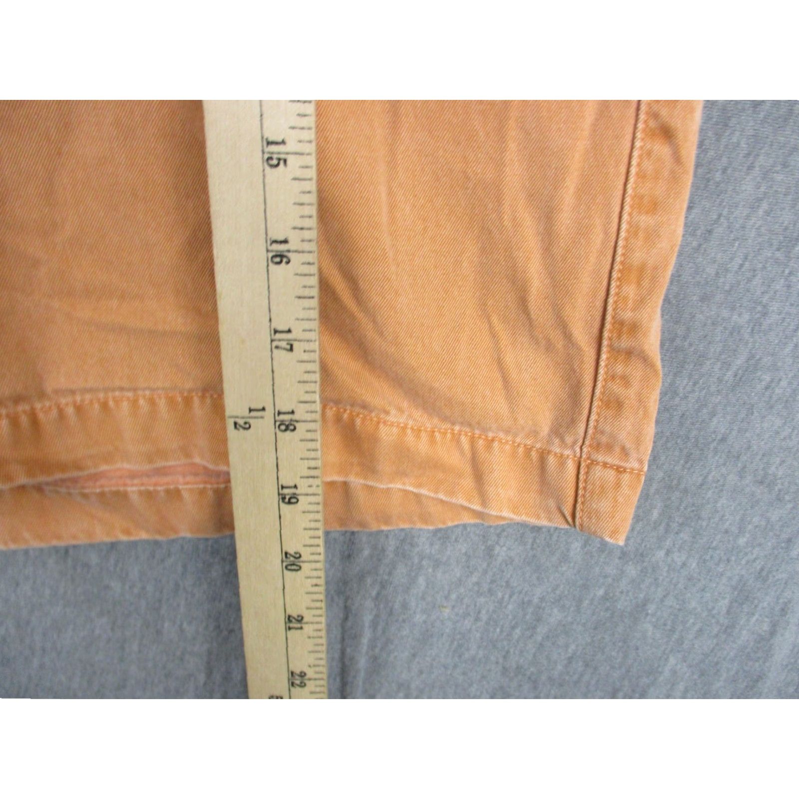 Peter Millar Peter Millar Shorts Mens 34 Orange Pima Cotton Flat Front Summer Casual Golf Shirts? Size US 34 / EU 50 - 4 Thumbnail