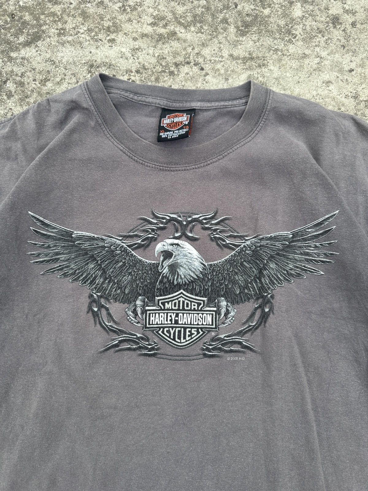 Harley Davidson × Vintage Vintage Harley Davidson Gasoline Alley Logo 2004 Rare Canada Size US XL / EU 56 / 4 - 2 Thumbnail
