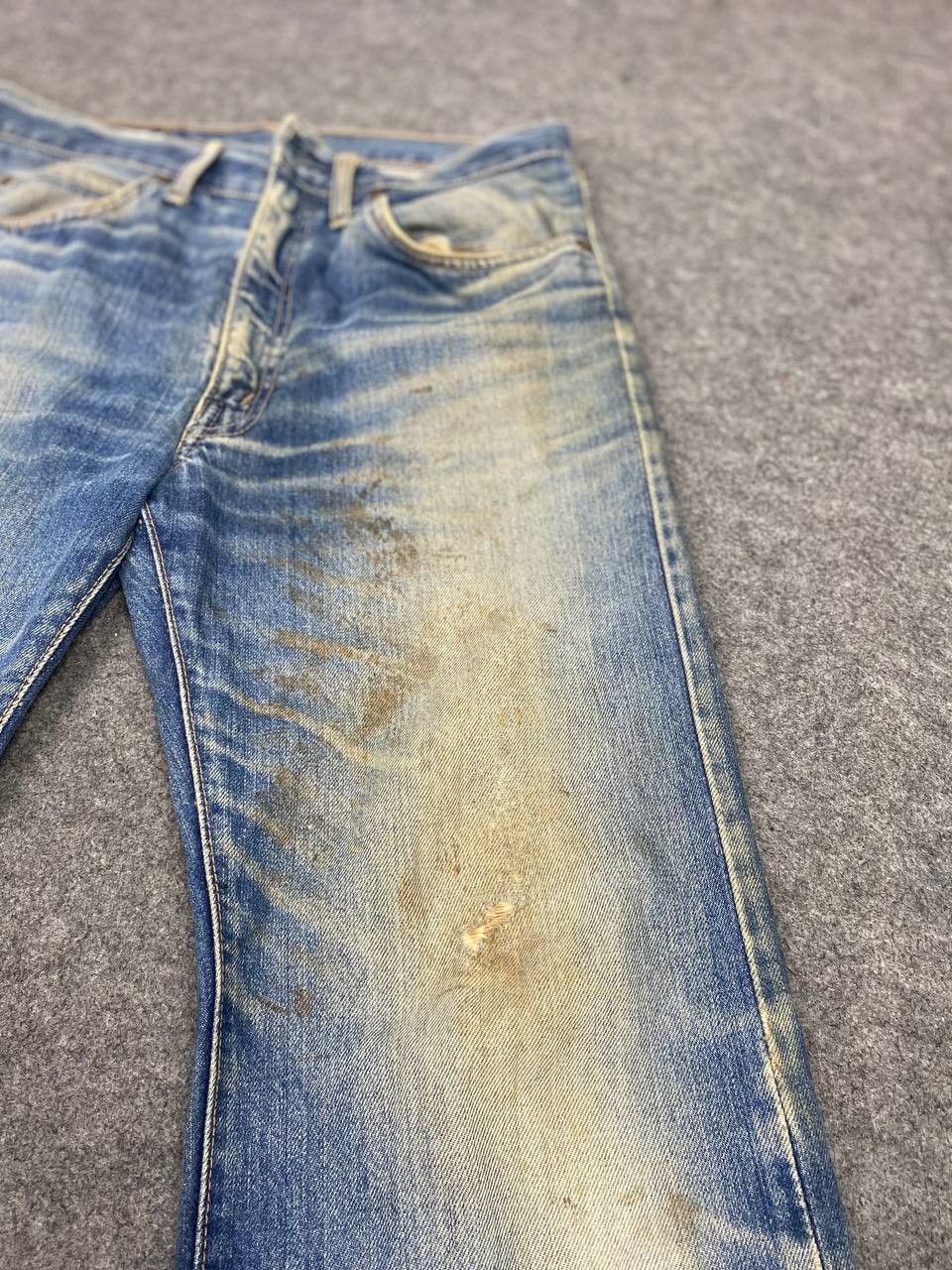 Big John vintage big john distressed denim nice design Size US 32 / EU 48 - 15 Thumbnail