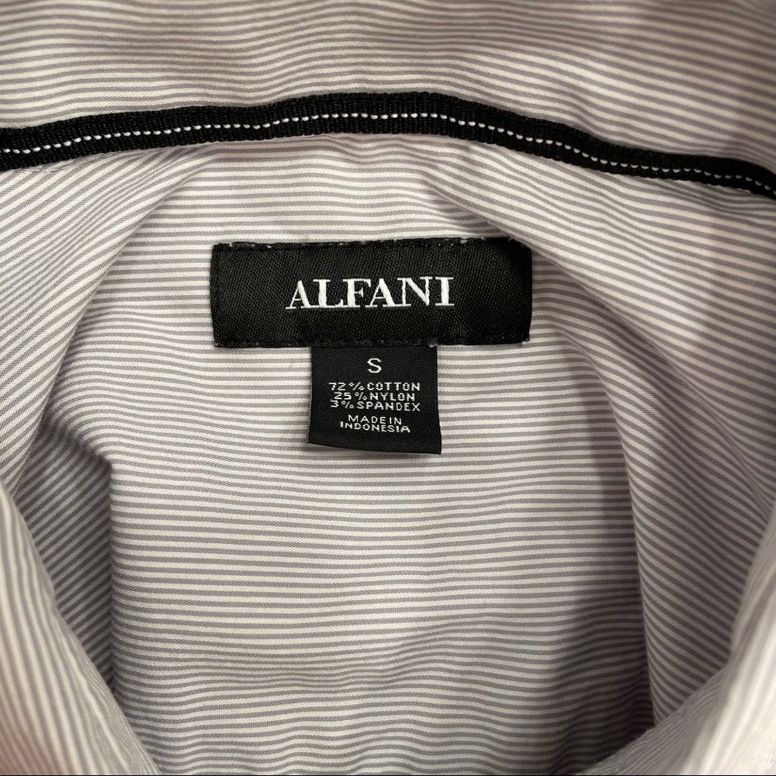 Alfani Alfani Button Up Shirt S Size US S / EU 44-46 / 1 - 10 Thumbnail