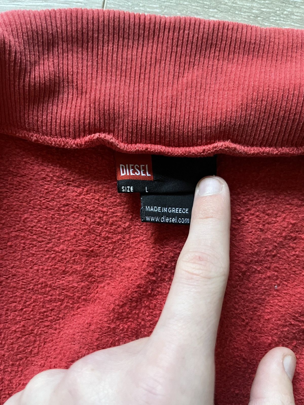 Diesel Diesel vintage sweater Y2K Size L / US 10 / IT 46 - 2 Thumbnail