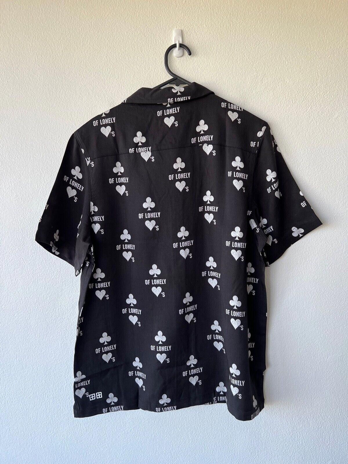 Ksubi new ksubi medium m shirt top resort black klub of hearts Size US M / EU 48-50 / 2 - 3 Thumbnail