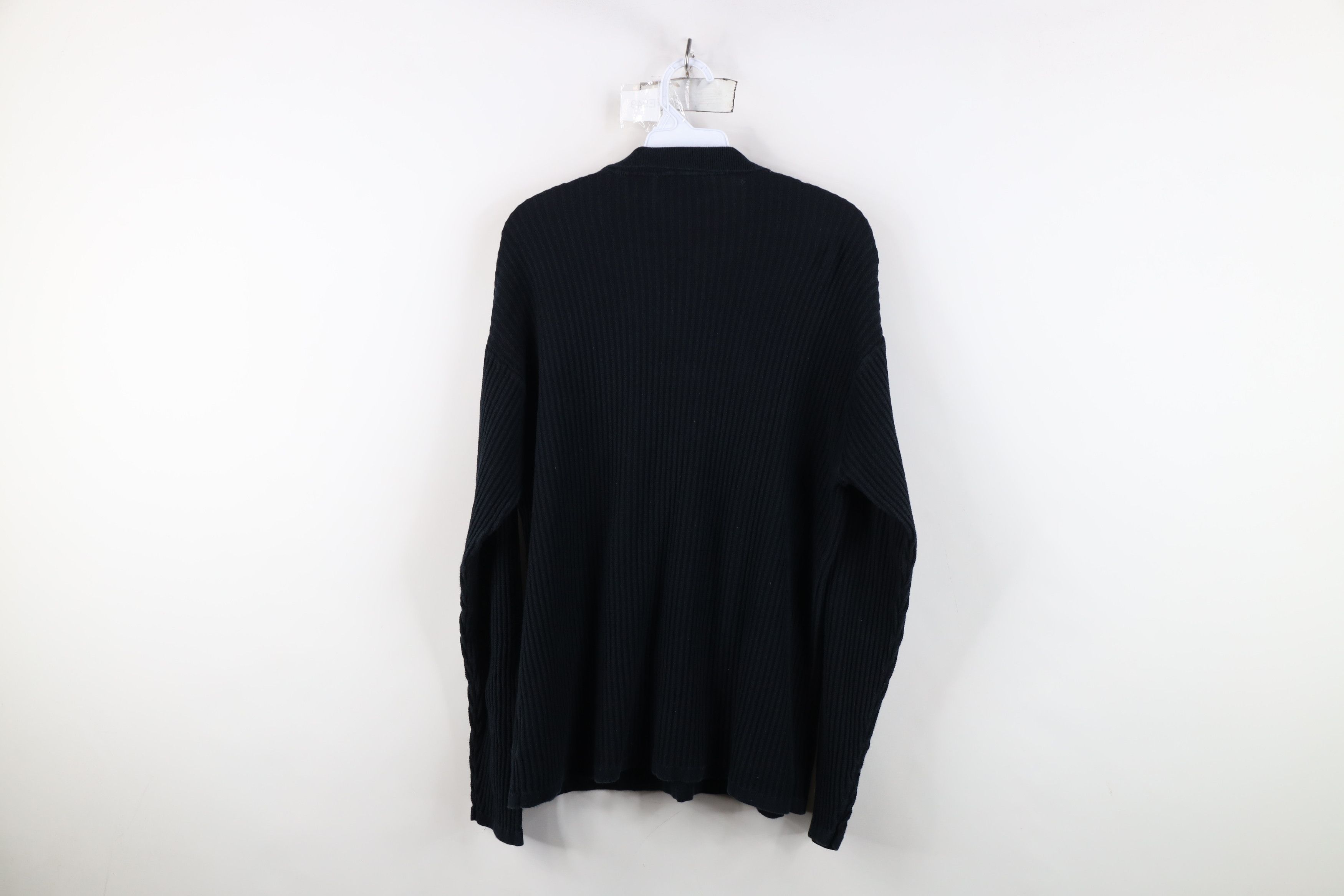 Vintage Vintage 90s Streetwear Chunky Ribbed Collared Polo Shirt Size US M / EU 48-50 / 2 - 11 Thumbnail