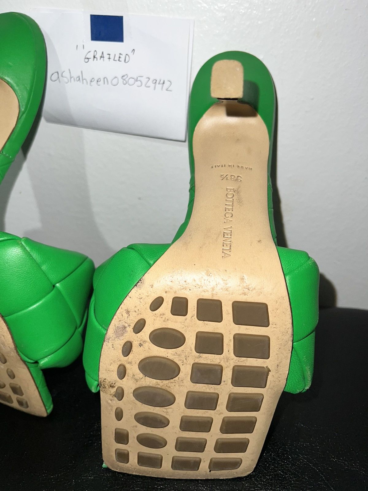 Bottega Veneta Bottega Veneta Plush Leather Heels *RARE COLOR* Size US 7.5 / IT 37.5 - 10 Thumbnail