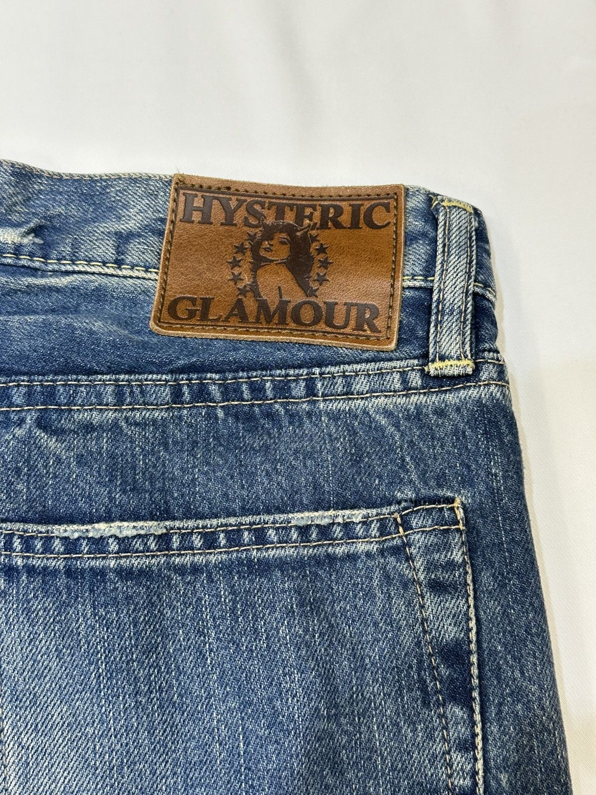 Hysteric Glamour 1990s Hysteric Glamour Selvedge Redline Jeans Size 30" / US 8 / IT 44 - 6 Thumbnail