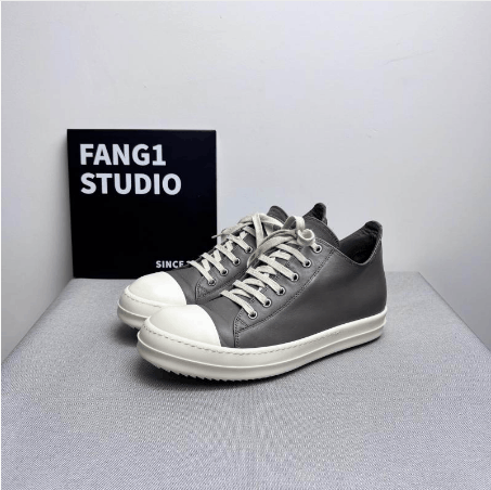 Rick Owens Rick Owens Low-Top Sneakers Size US 7 / EU 40 - 1 Thumbnail