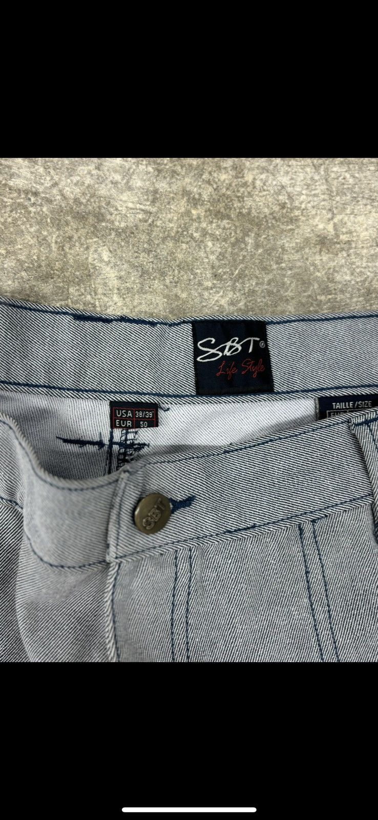 Vintage VINTAGE -SBT LIFESTYLE JEANS Size US 38 / EU 54 - 2 Thumbnail