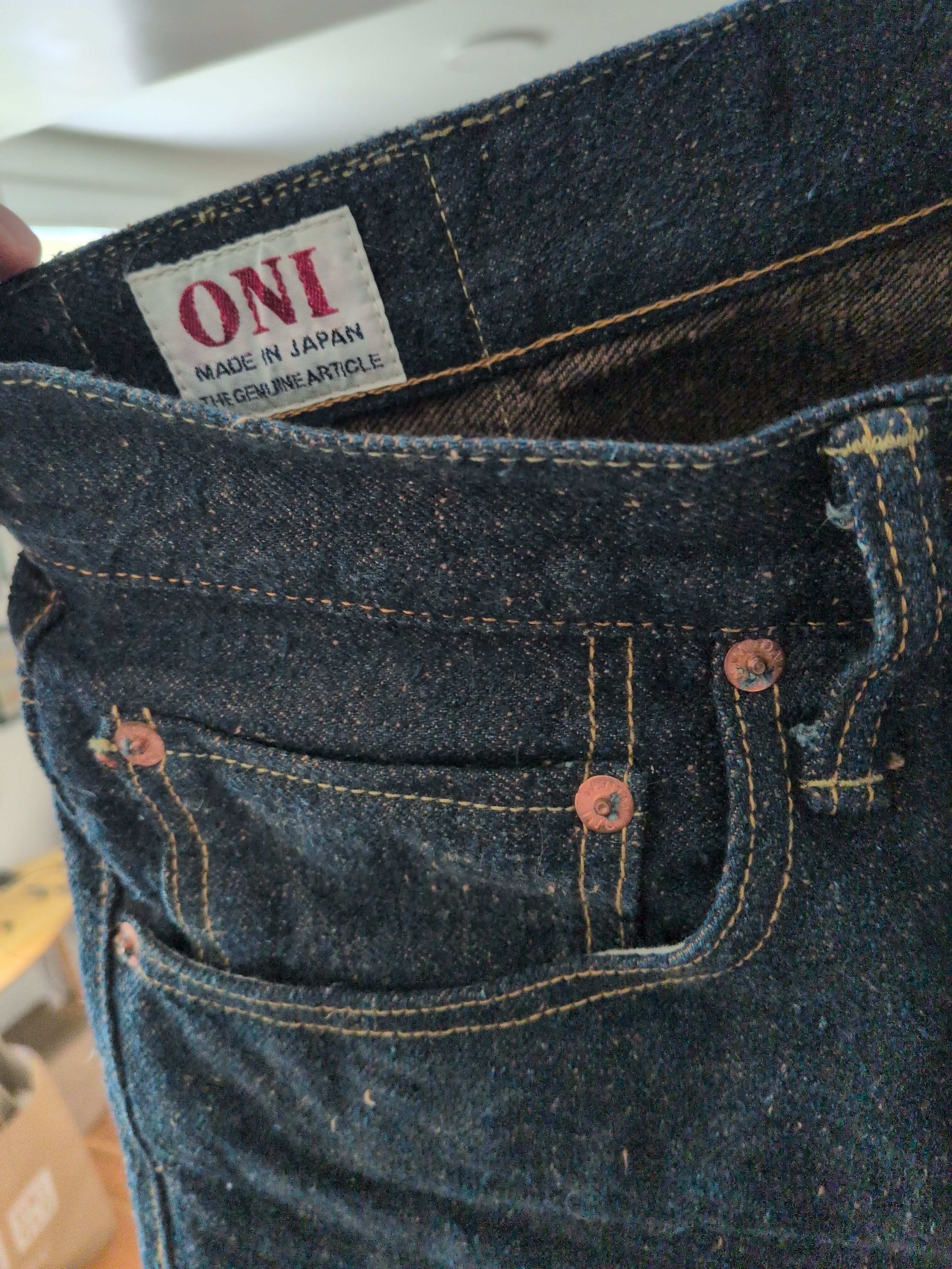 Oni ONI902CCD-MOCA 15oz Crushed Concrete High rise Relax Tapered Size US 33 - 6 Thumbnail