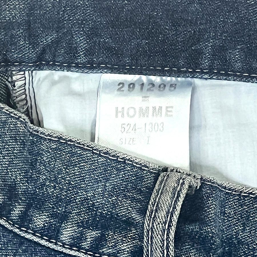 Other Homme Blue Indigo Embroidered Denim Vintage Jeans from Japan Size US 28 / EU 44 - 8 Thumbnail