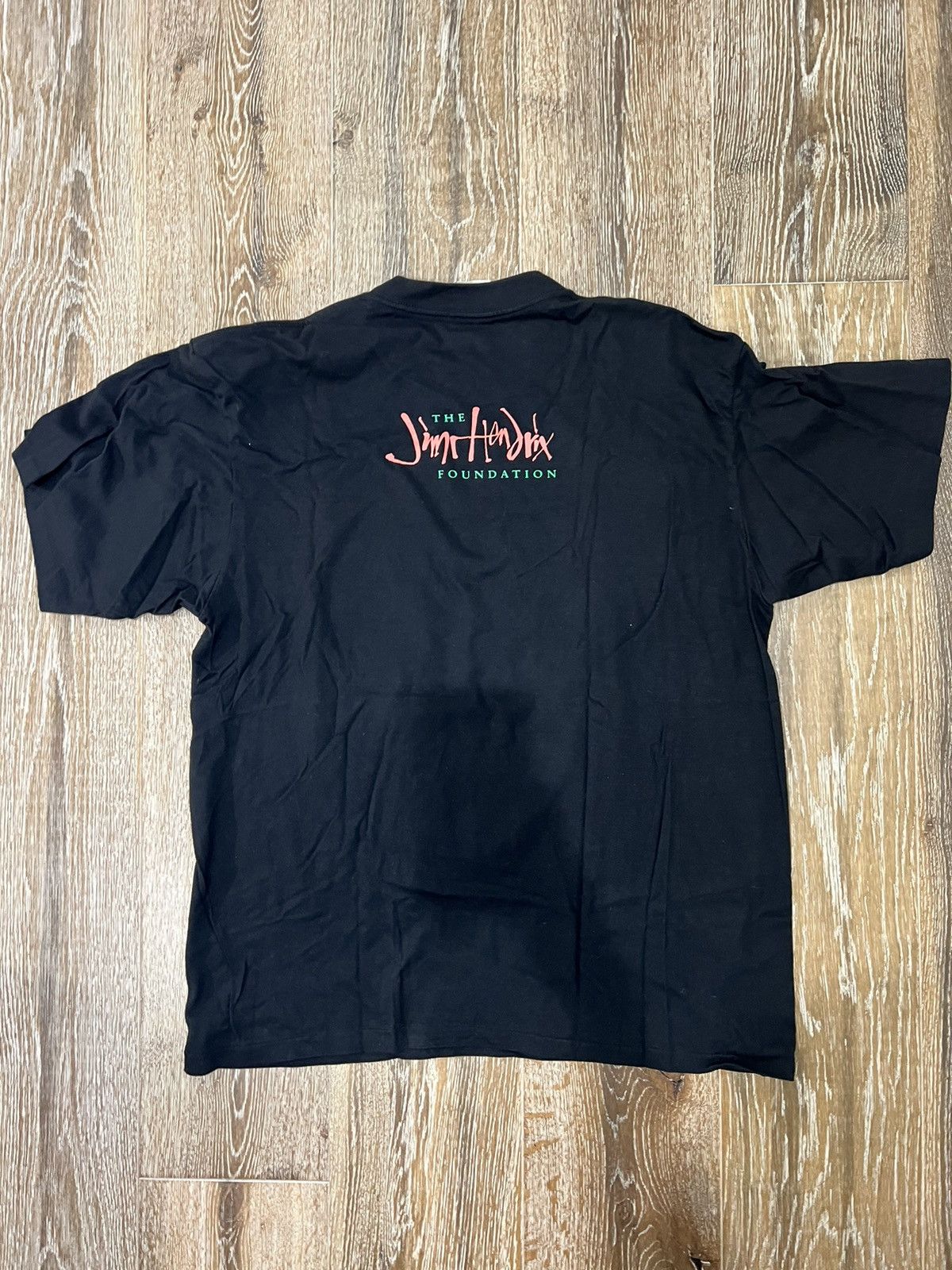 Band Tees Vintage 1995 Jimi Hendrix foundation winterland Tee Size US XL / EU 56 / 4 - 2 Thumbnail