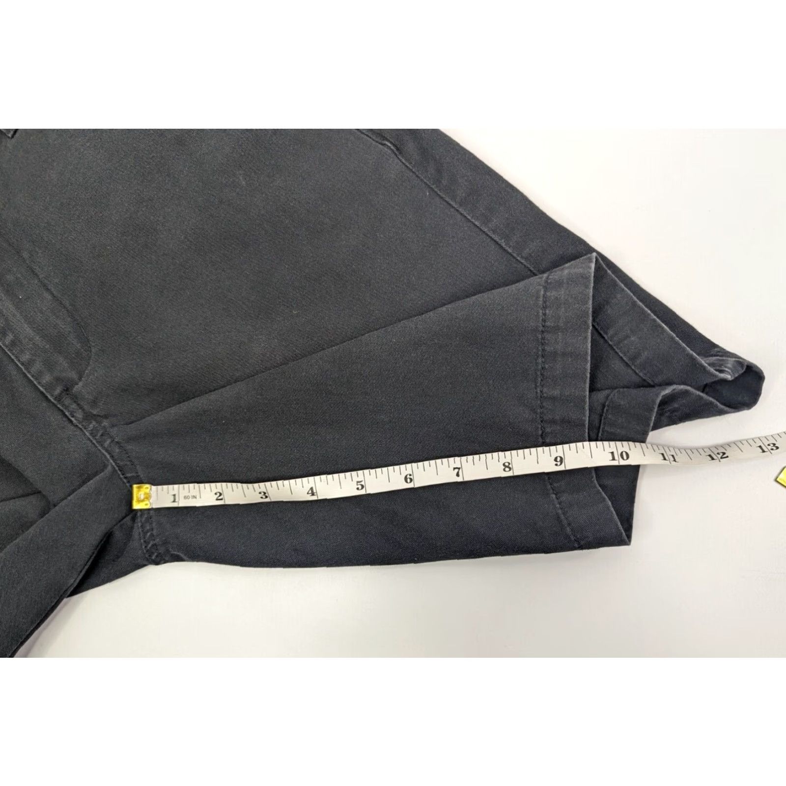 RVCA RVCA Chino Shorts Men 28 Black Slim Short - Casual, Travel, Workwear, Beach City Pattern Solid Button Zipper Logo Size US 28 / EU 44 - 5 Thumbnail