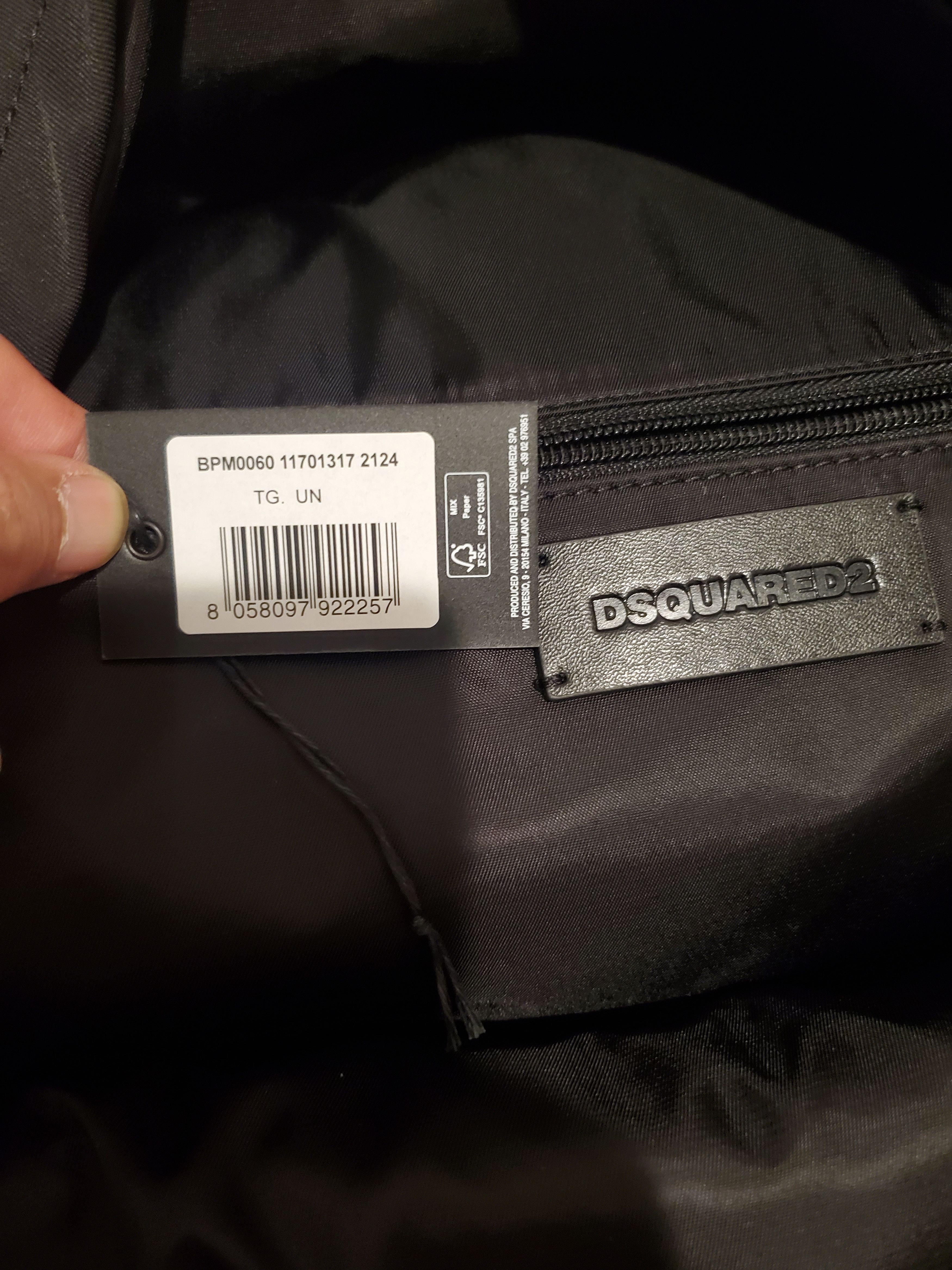 Dsquared2 Stud-Embellished Backpack - UNISEX Size ONE SIZE - 9 Thumbnail