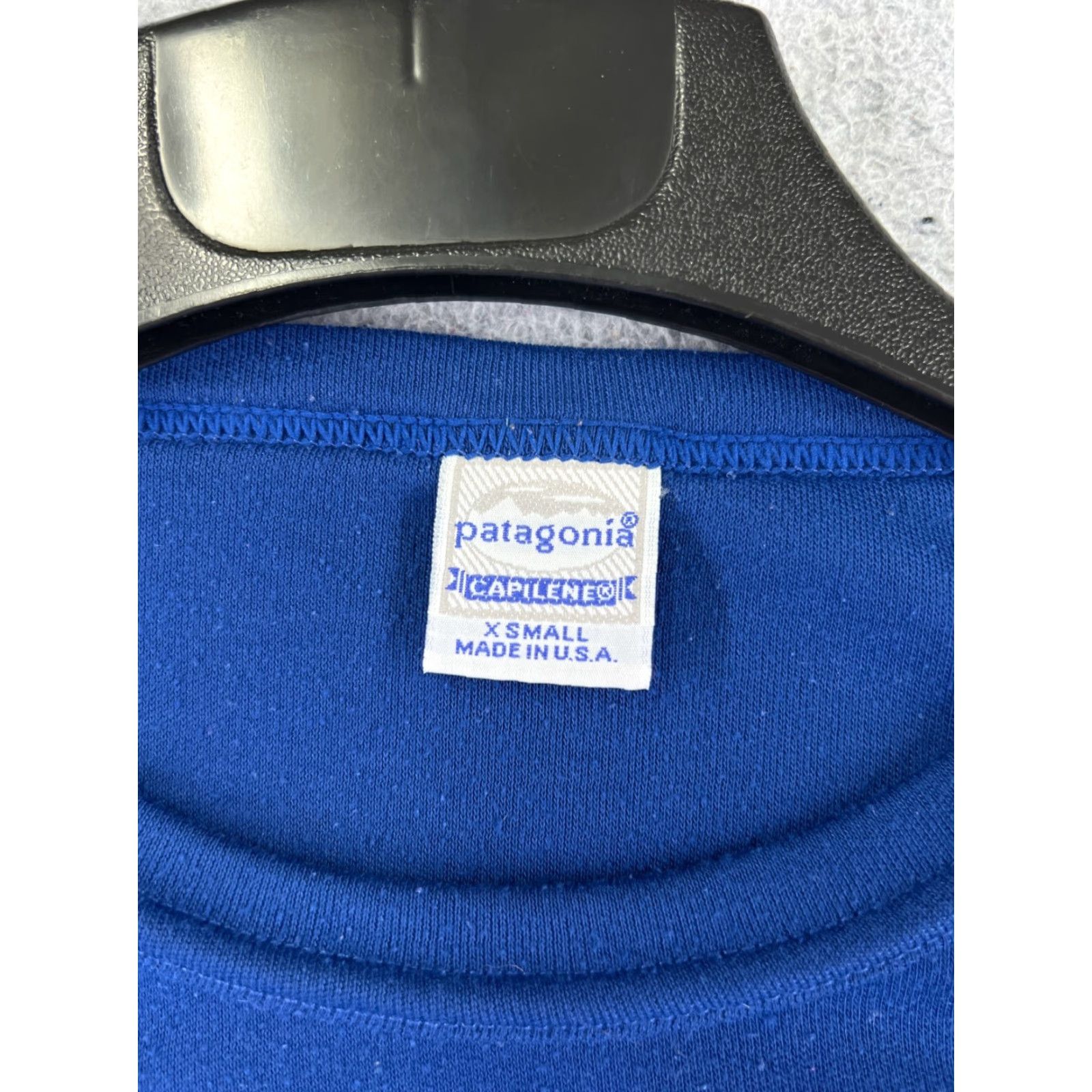 Patagonia VINTAGE Patagonia Shirt Men Small Blue Capilene Short Sleeve Polyester USA Size US S / EU 44-46 / 1 - 6 Thumbnail