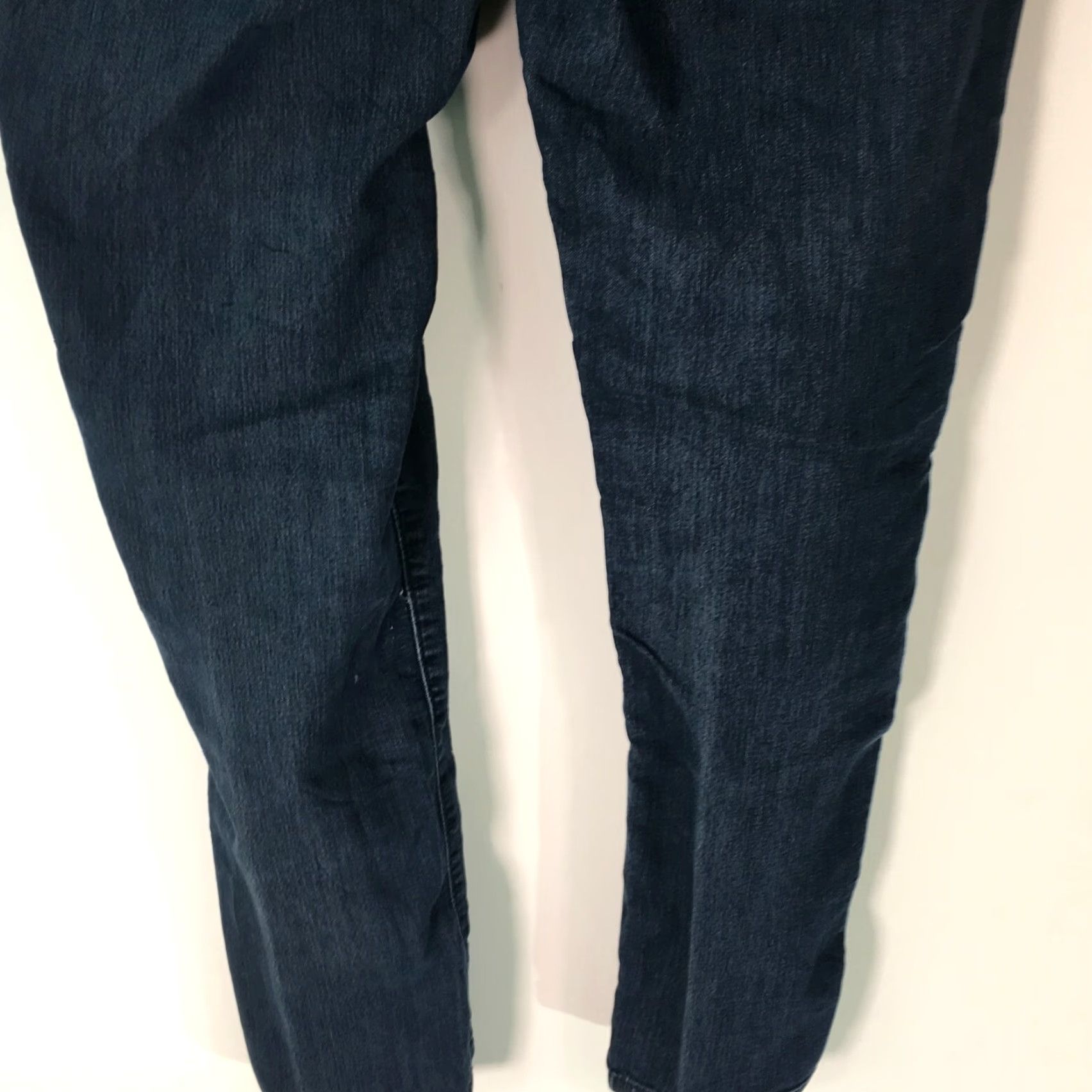 Loft LOFT Womens Curvy Stretch Blue Denim Skinny Jeans Size 29 32X30 Size 29" - 5 Thumbnail
