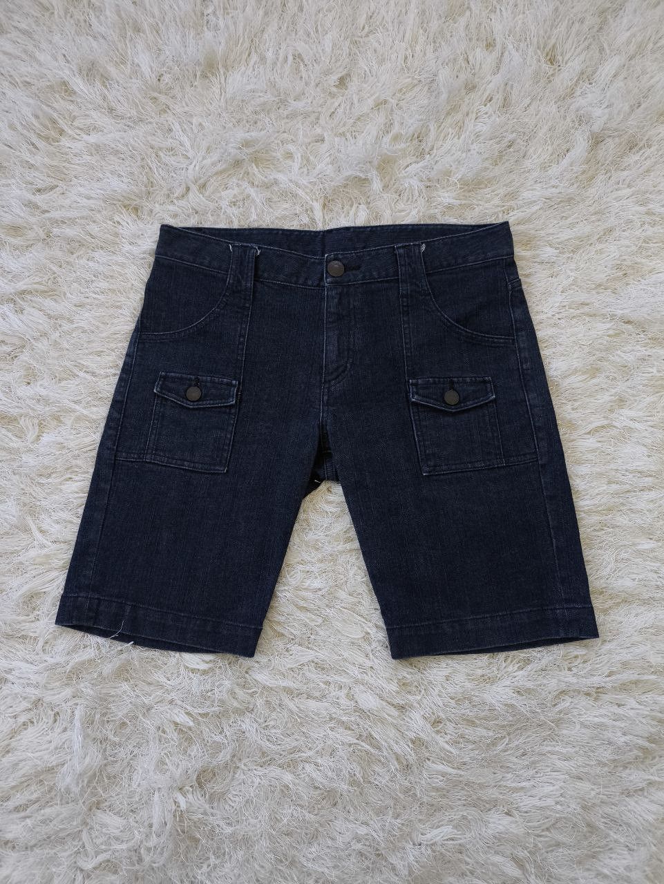 Uniqlo UNIQLO JEANS Japan Indigo Bush Pants Shorts Denim Size US 34 / EU 50 - 1 Thumbnail