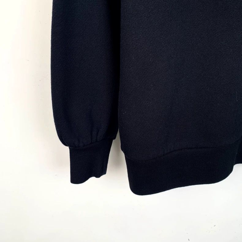 Gucci Gucci Black logo letter print cotton round-neck long-sleeve Size US S / EU 44-46 / 1 - 5 Thumbnail