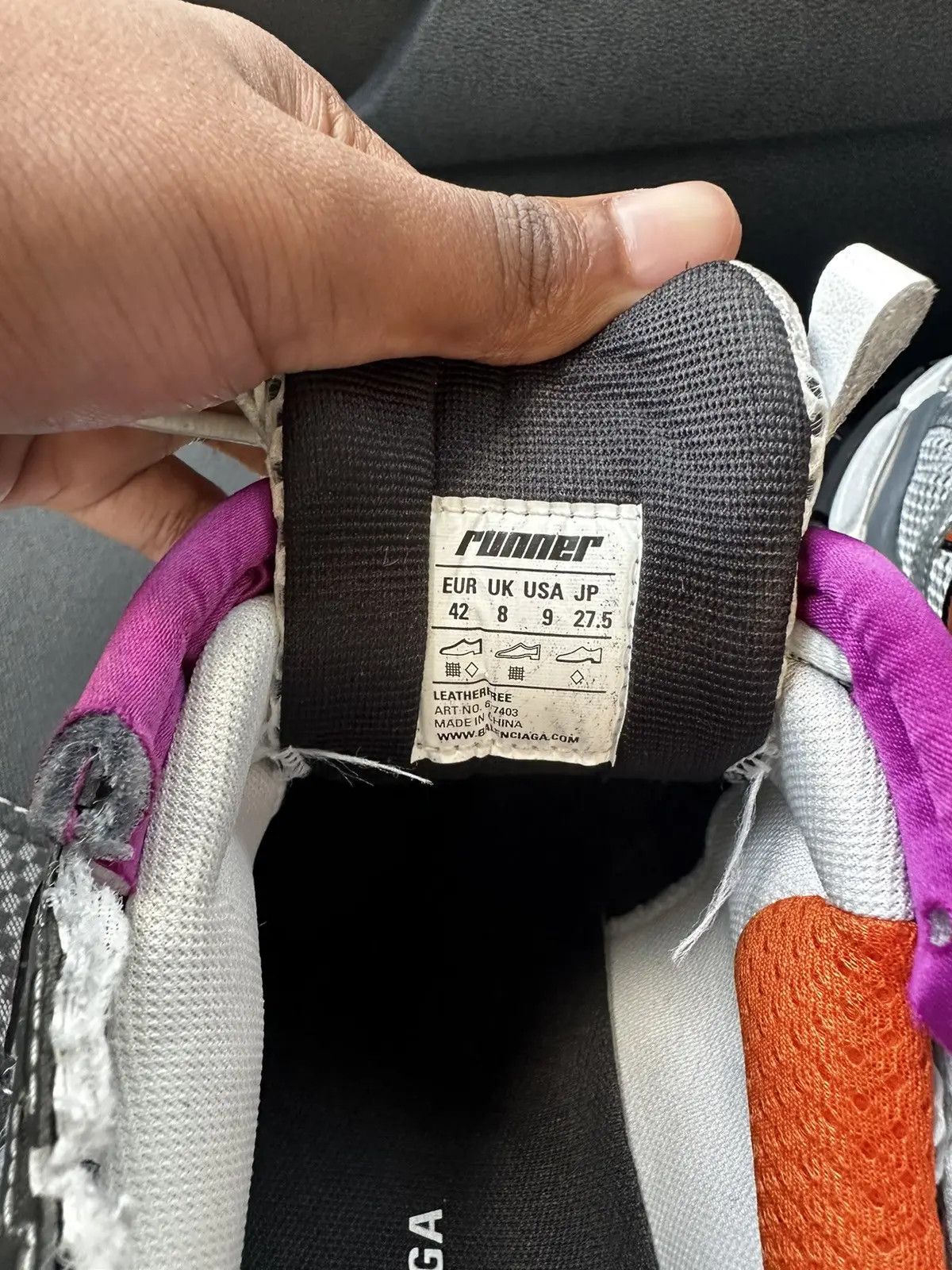 Balenciaga Balenciaga Runner Multicolor Size US 9 / EU 42 - 6 Thumbnail