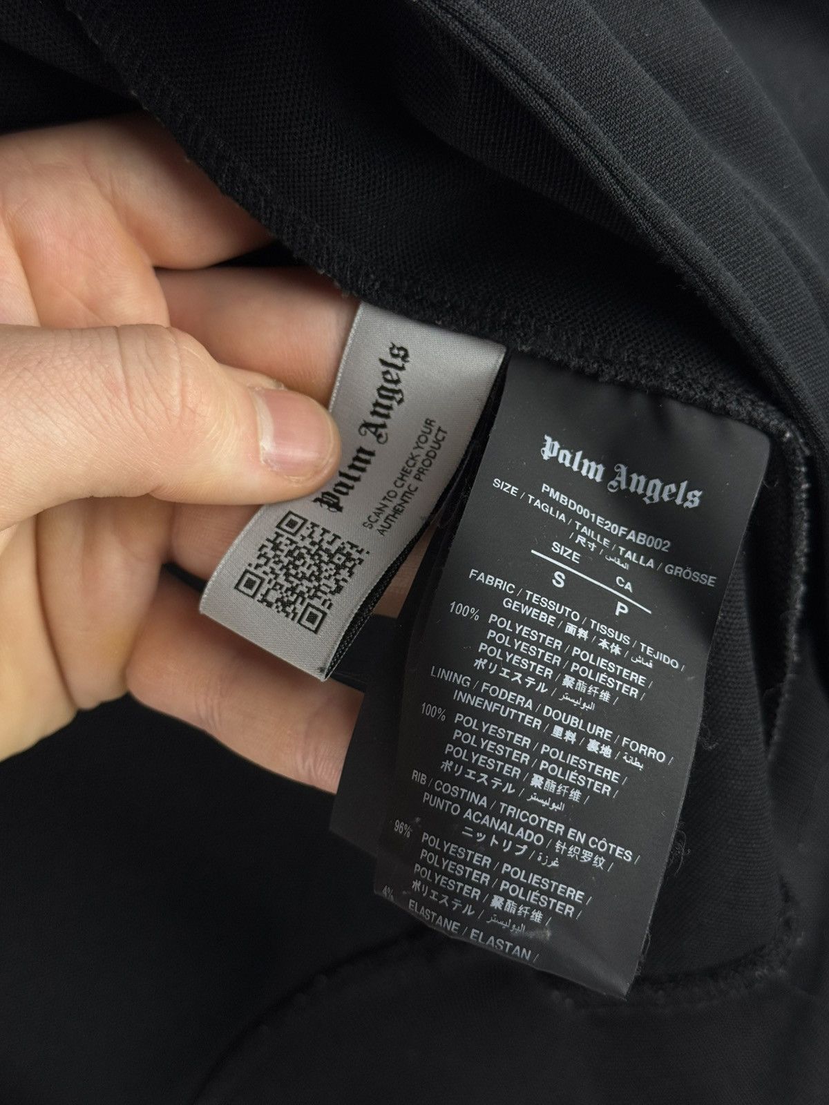 Palm Angels Palm Angels Track Jacket - Raindow Black Size US S / EU 44-46 / 1 - 7 Thumbnail