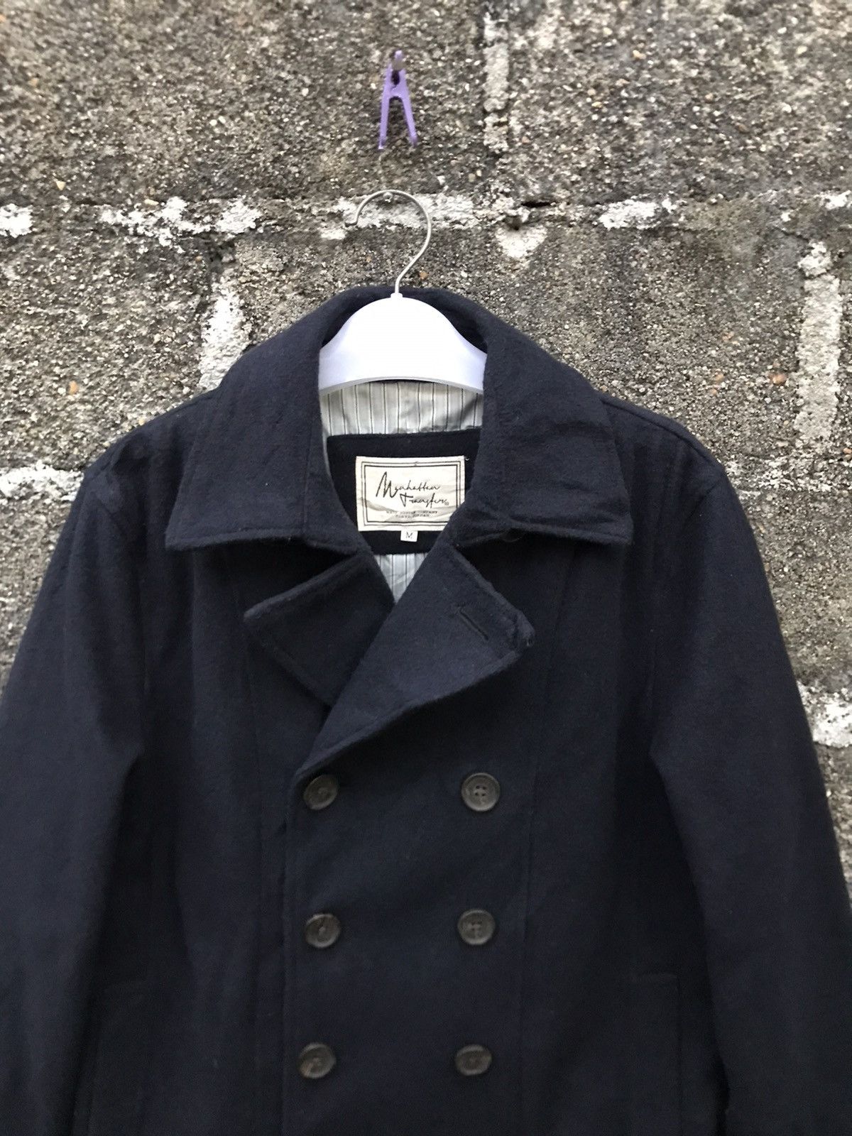 Japanese Brand ⚡️Vintage Mahattan Trangfer Double Breast Coat Jacket Size US M / EU 48-50 / 2 - 5 Thumbnail