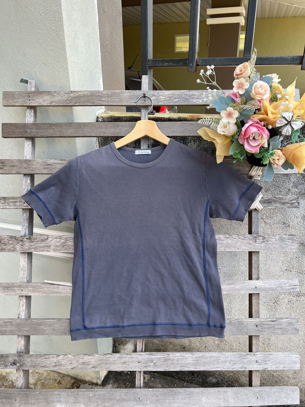 Yohji Yamamoto Vintage Y’s For Living By Yohji Yamamoto Tee Size M / US 6-8 / IT 42-44 - 3 Thumbnail