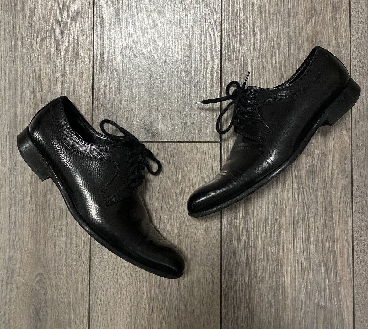 Dolce & Gabbana × Vintage Vintage Shoes Dolce Gabbana D&G Formal Oxfords Derby Loafers Size US 8.5 / EU 41-42 - 1 Thumbnail